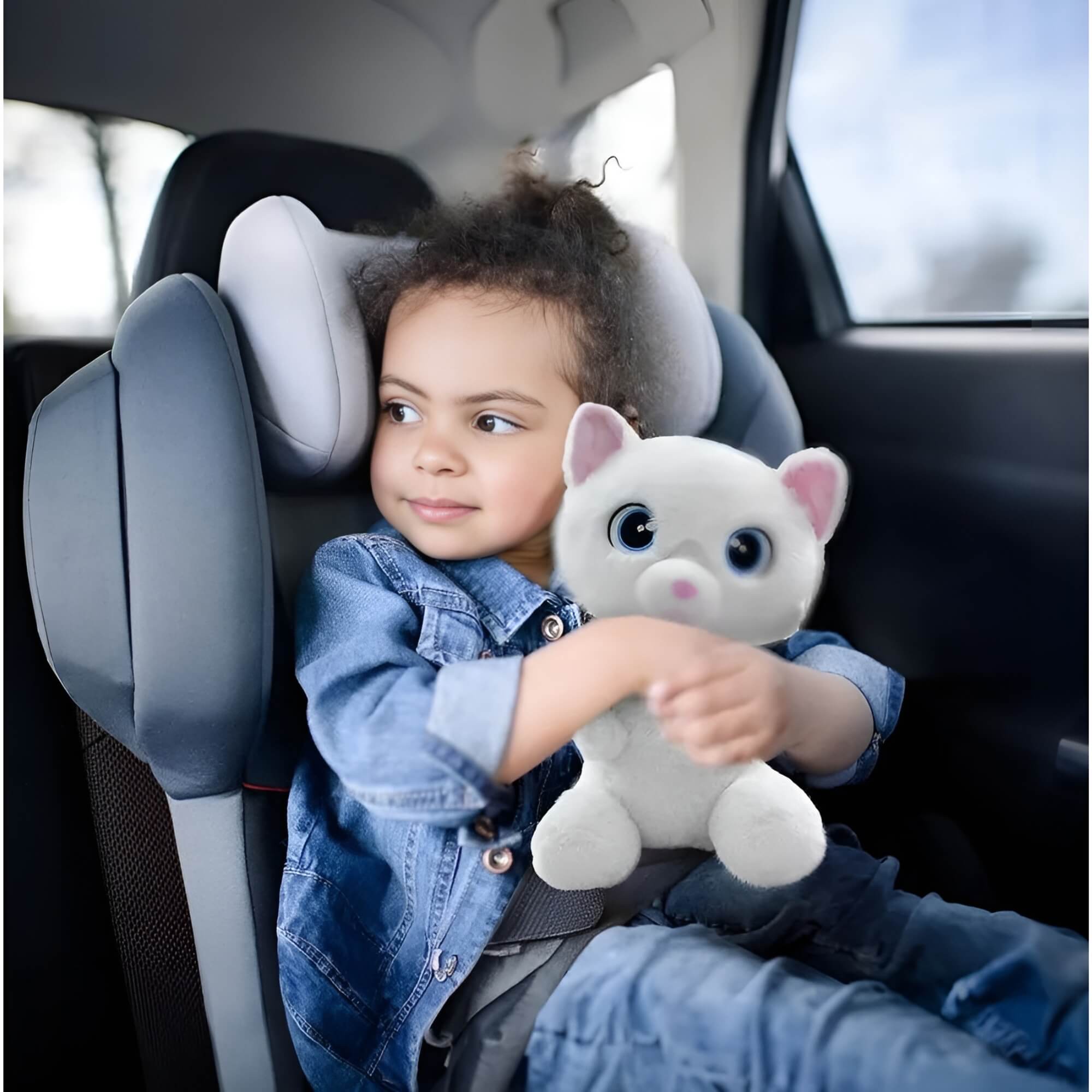 Pelúcia Gato Luna Little Friends 30cm Multikids - BR2228