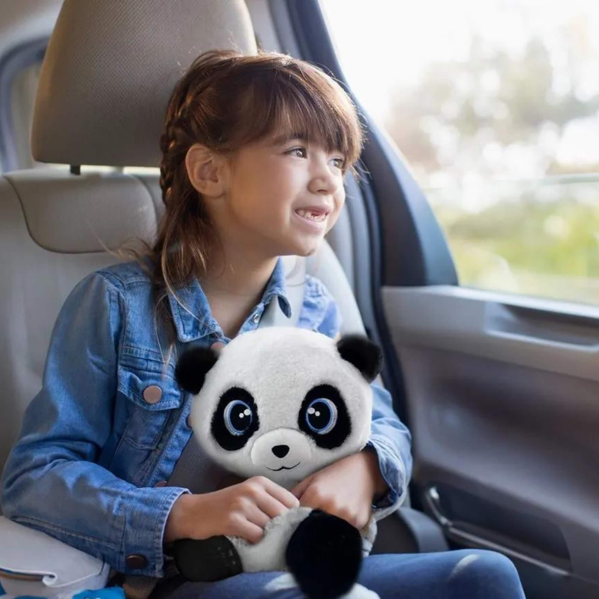 Pelúcia Panda Benício Little Friends 30cm Multikids - BR2229