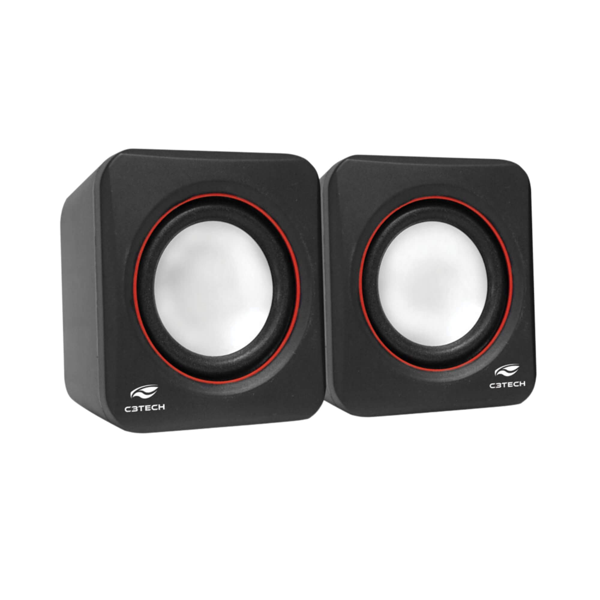 Caixa de Som Speaker 2.0 SP-301BK C3 Tech - 304020620100