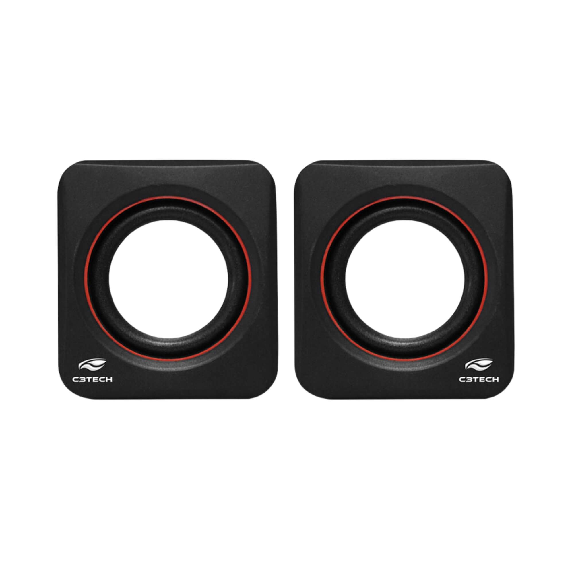 Caixa de Som Speaker 2.0 SP-301BK C3 Tech - 304020620100