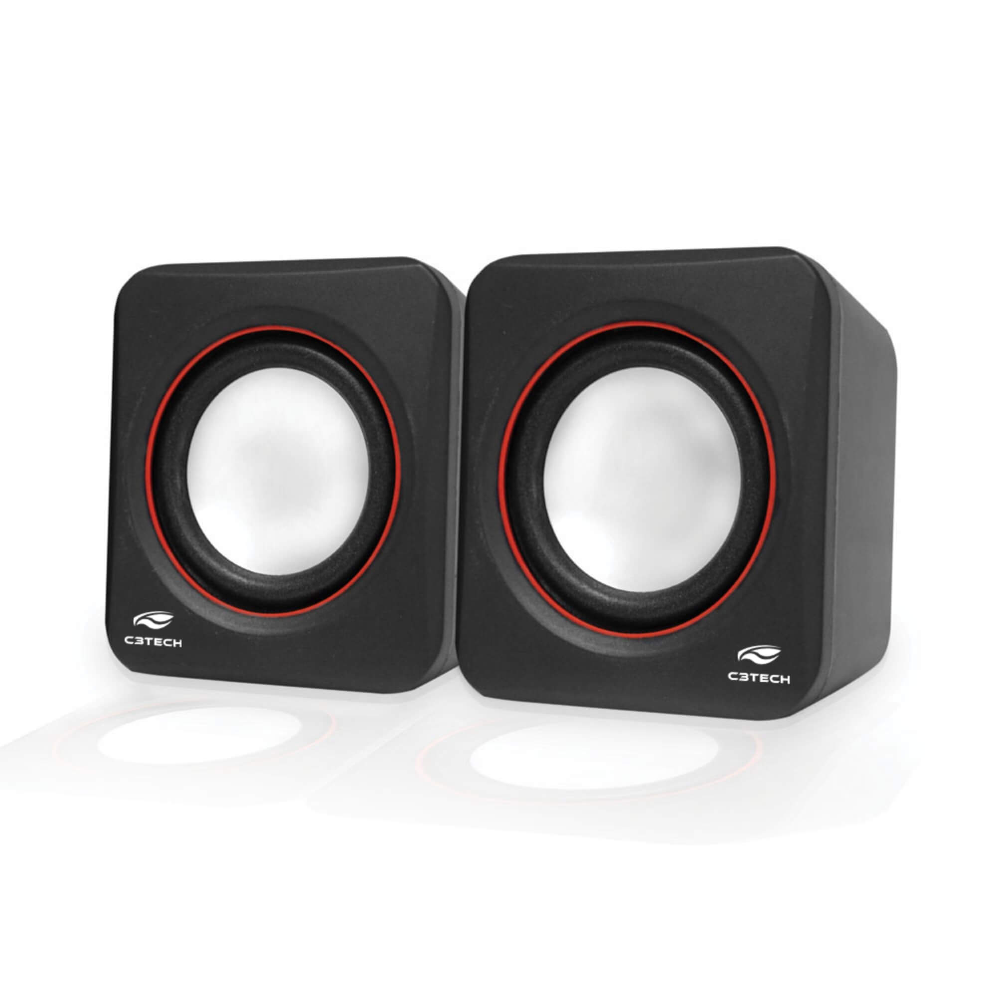 Caixa de Som Speaker 2.0 SP-301BK C3 Tech - 304020620100