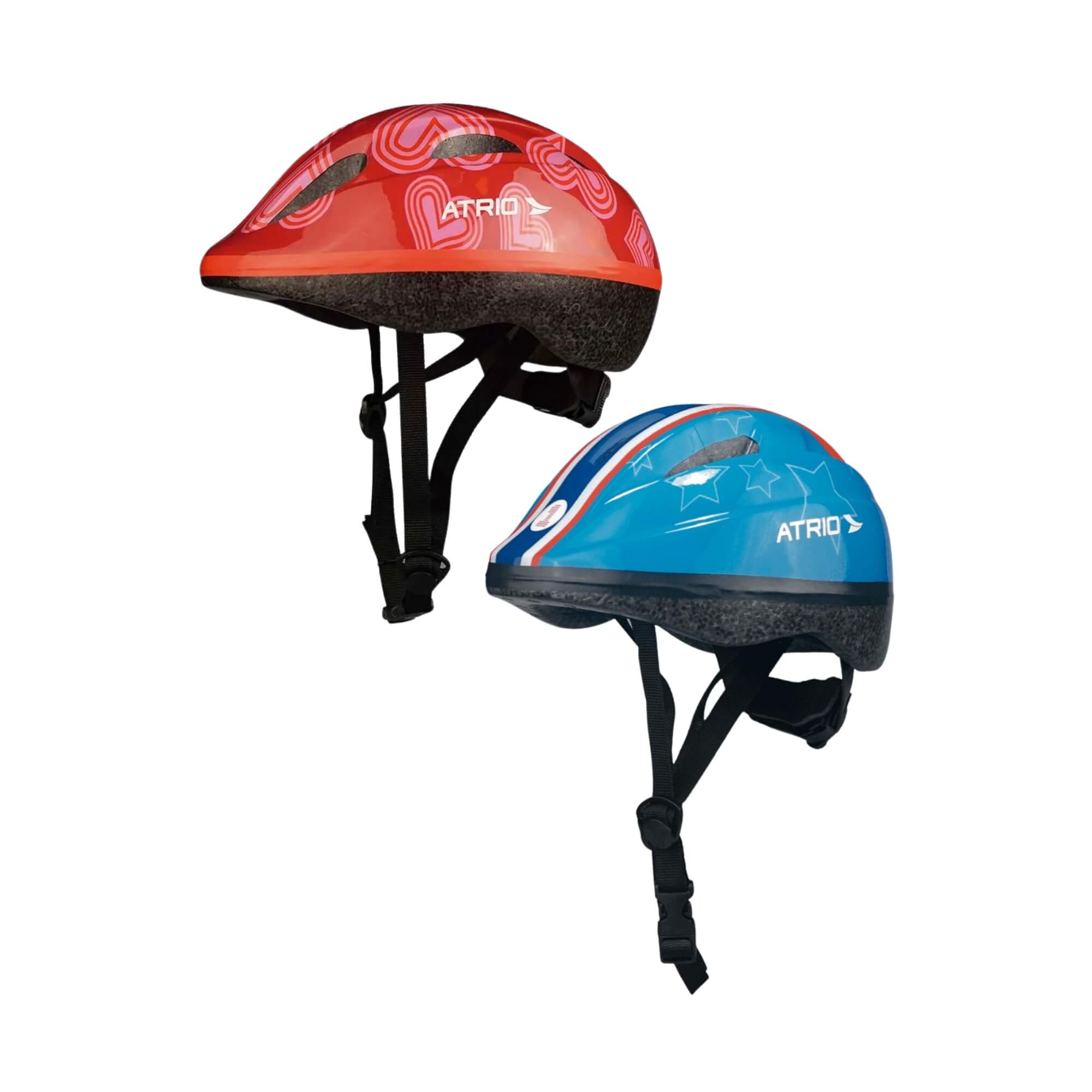 VAR Capacete 1 Unidade Ciclismo Infantil Azul e Vermelho P/PP - Atrio