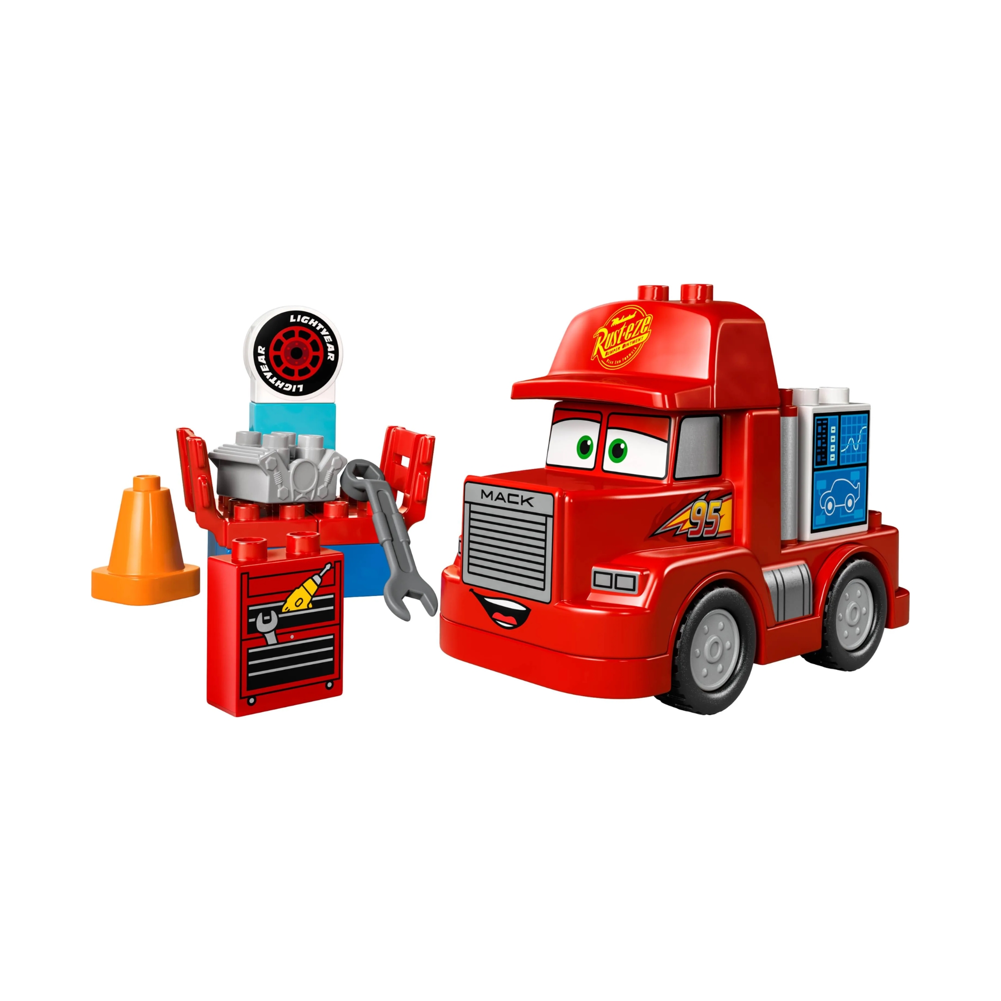 LEGO DUPLO Mack na Corrida 14 peças - 4111110417