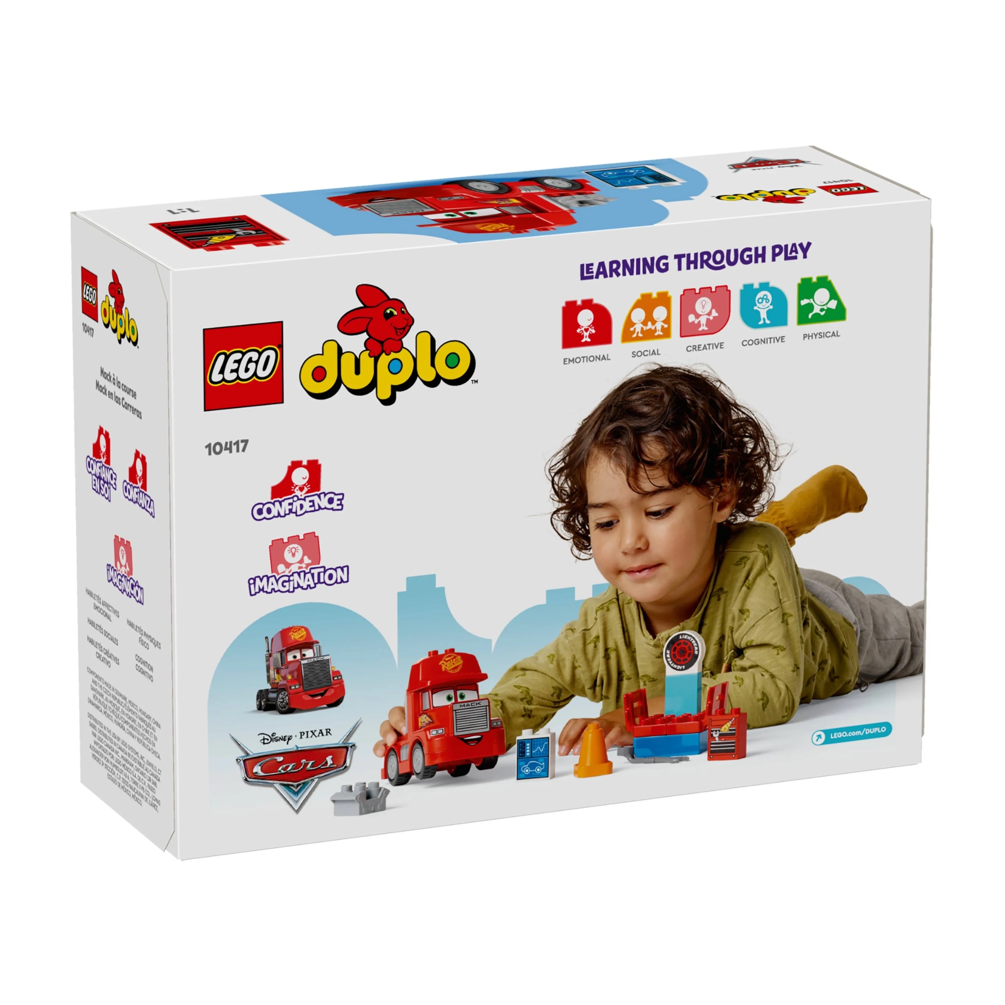 LEGO DUPLO Mack na Corrida 14 peças - 4111110417