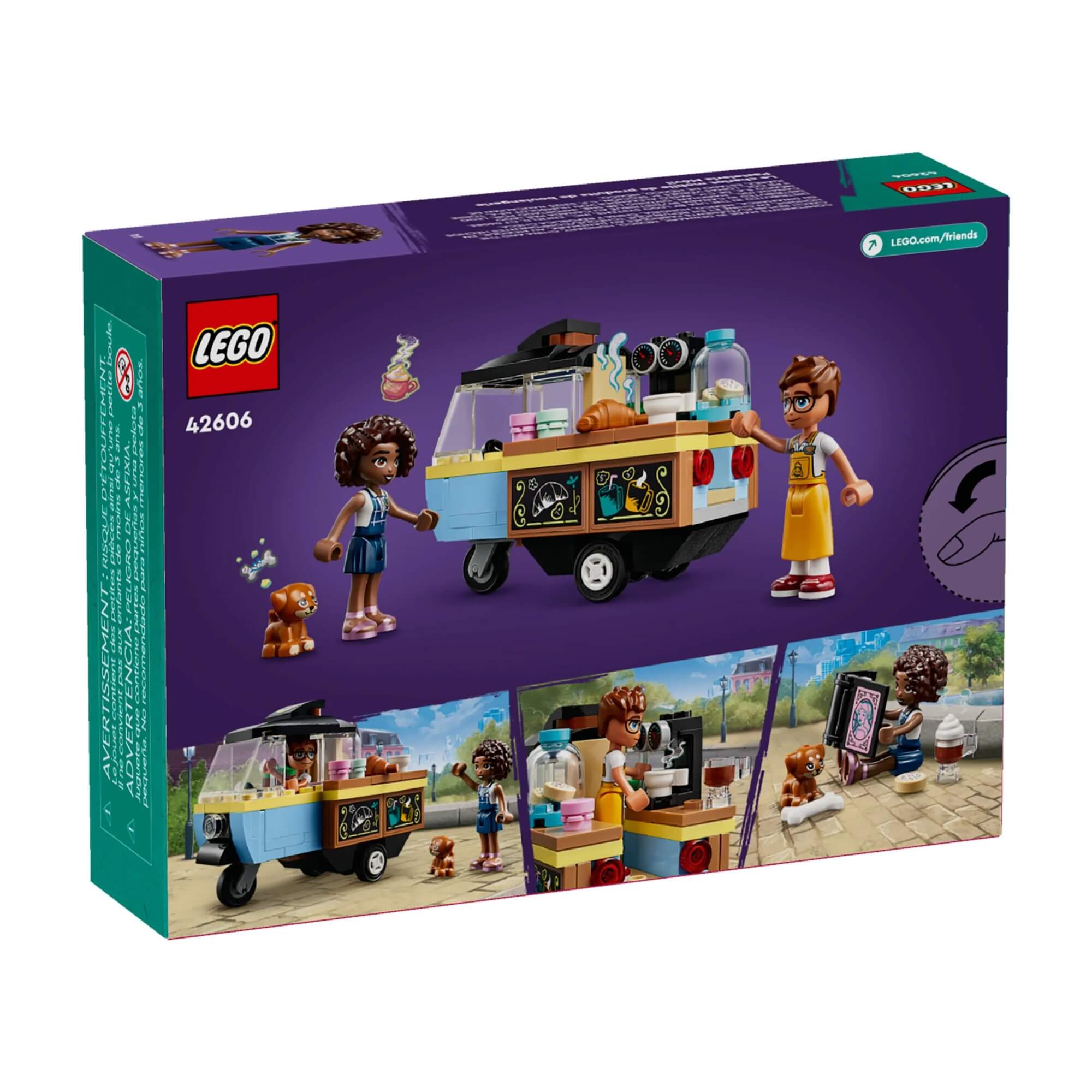 LEGO Friends Carrinho de Padaria Móvel 125 peças - 4111142606