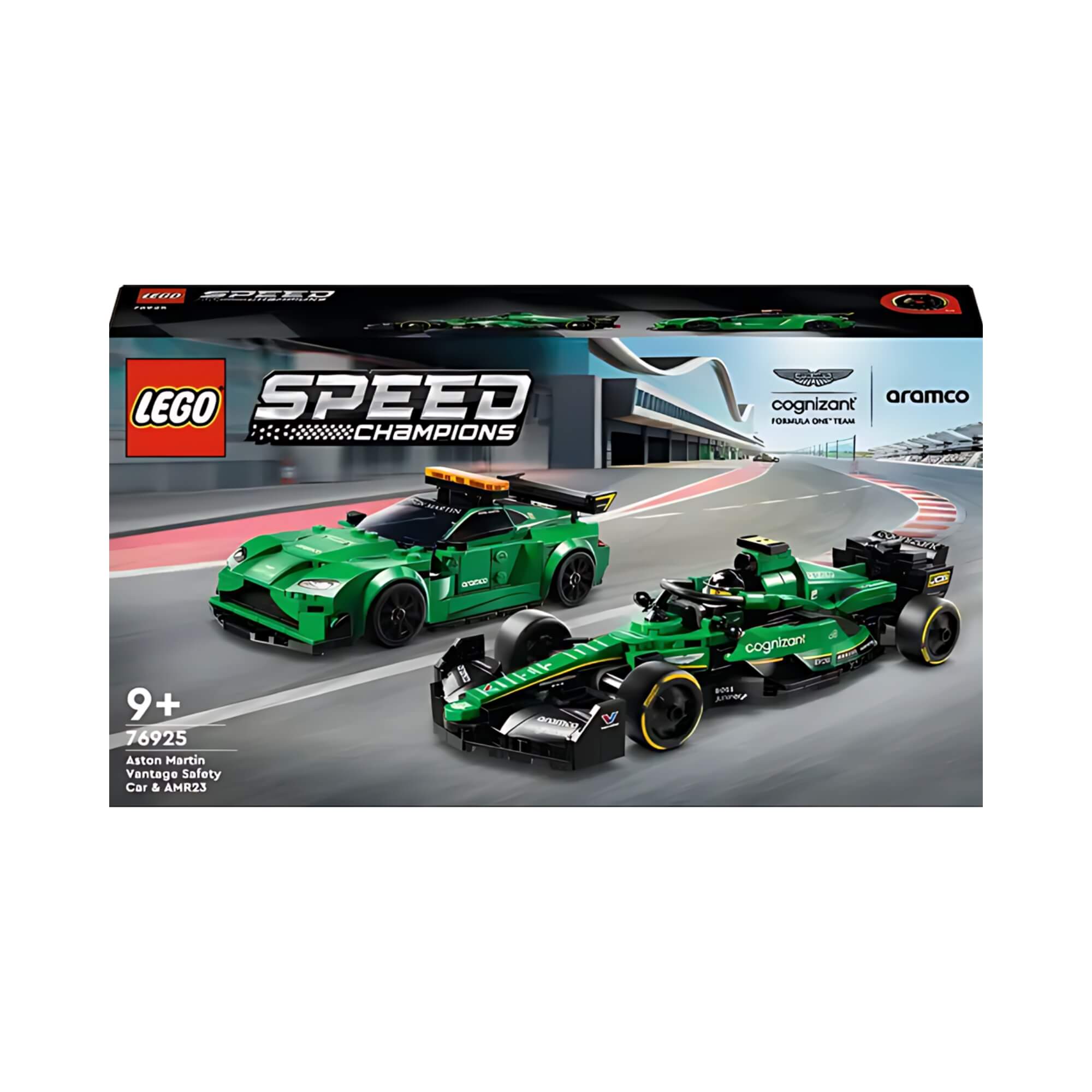 LEGO Speed Champions Safety Car Aston Martin e AMR23 564 peças - 4111176925