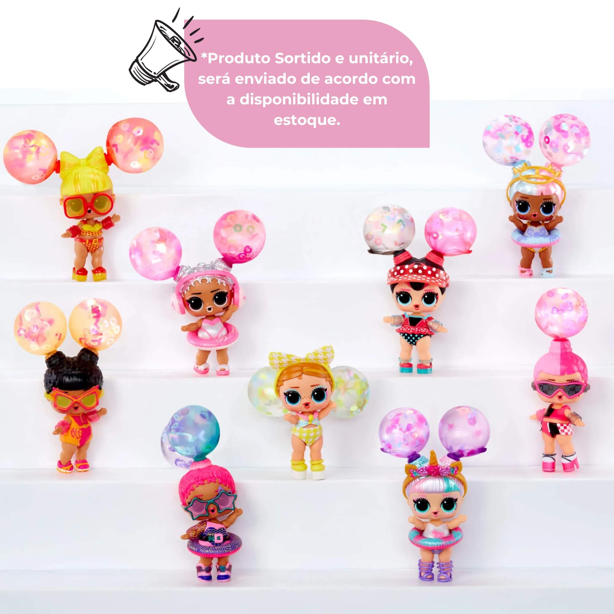 Boneca L.O.L. Surprise! Water Balloon Surprise PDQ Sortida e Unitária MGA - 4222505068