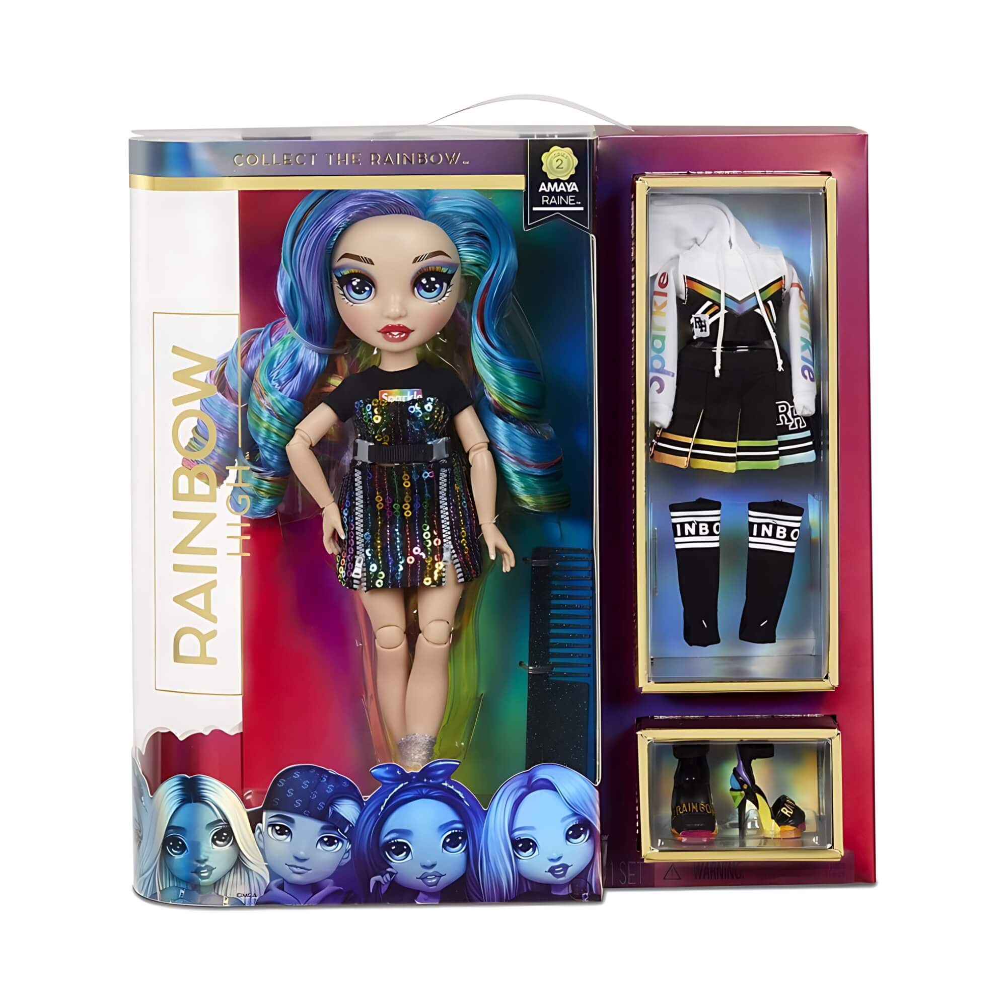 Boneca Rainbow High Amaya Raine MGA - 4222572138
