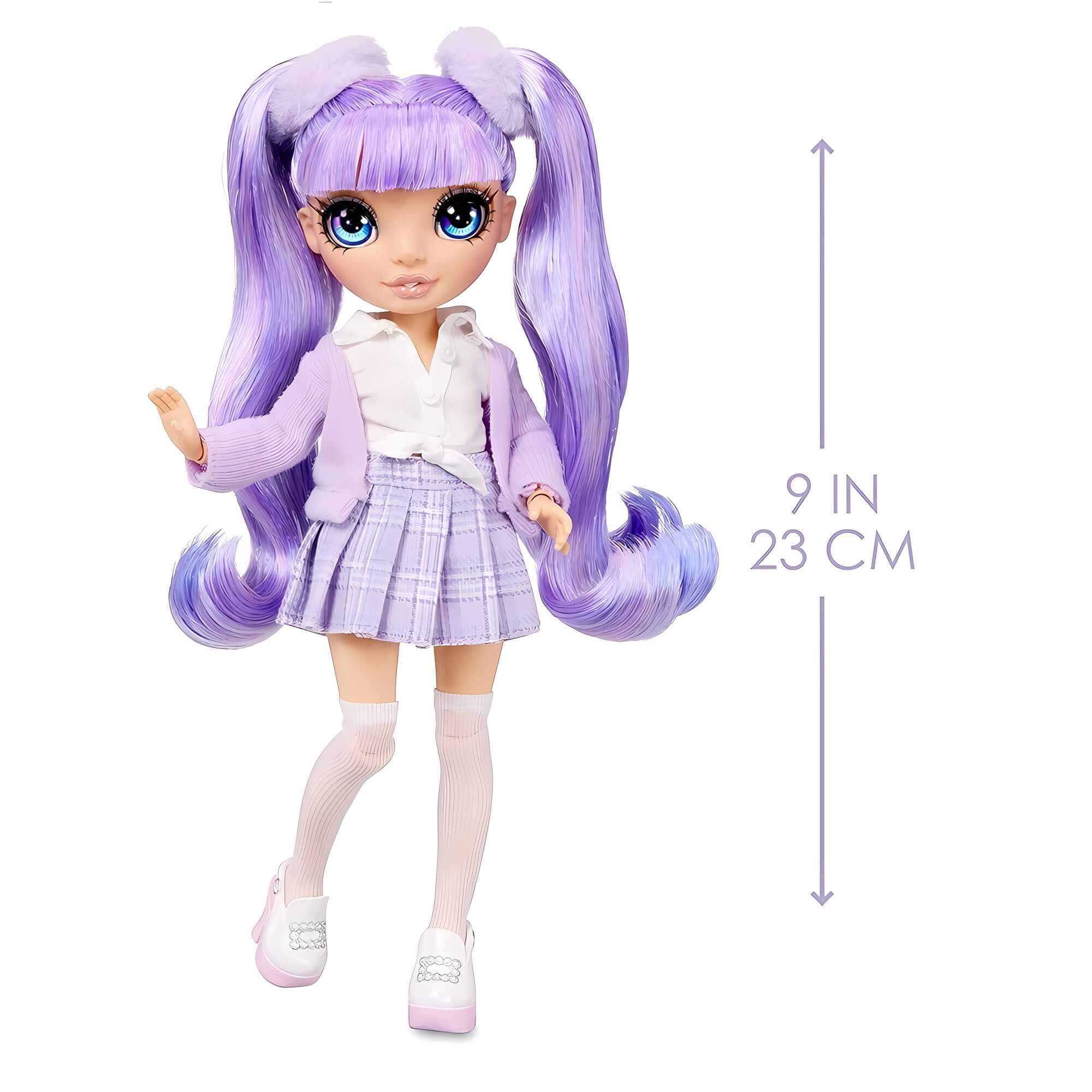 Boneca Rainbow High Junior Violet Willow MGA - 4222580027