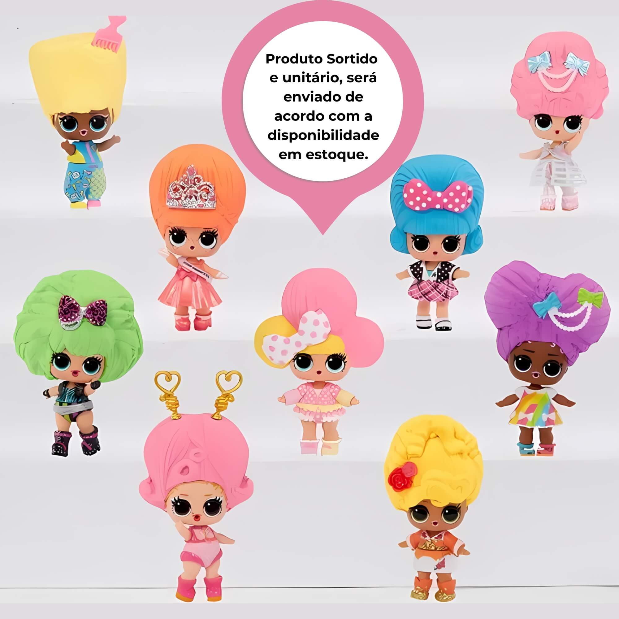 Boneca L.O.L Surprise Squish Sand Magic Hair Tots Sortida e Unitária MGA - 4222593188