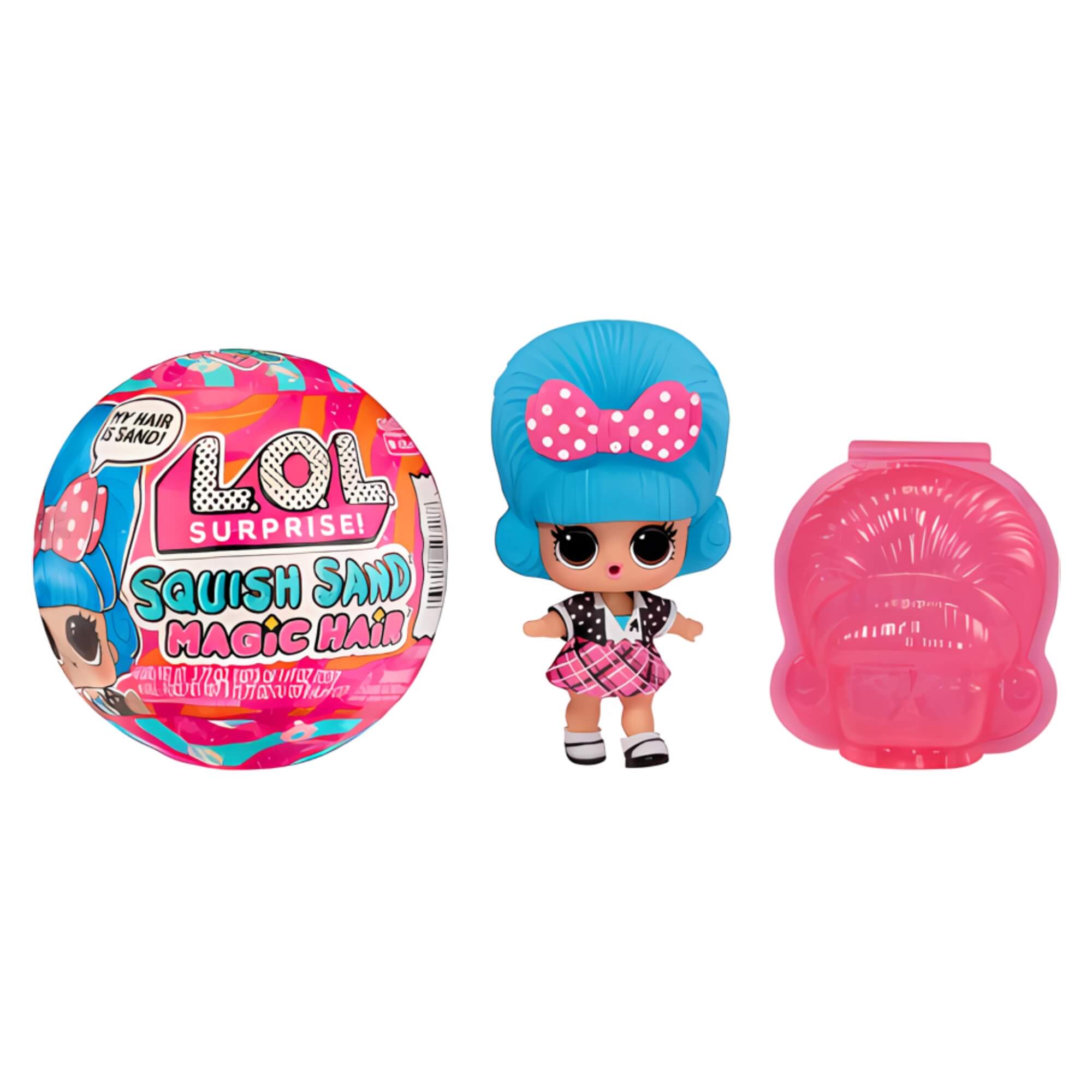 Boneca L.O.L Surprise Squish Sand Magic Hair Tots Sortida e Unitária MGA - 4222593188
