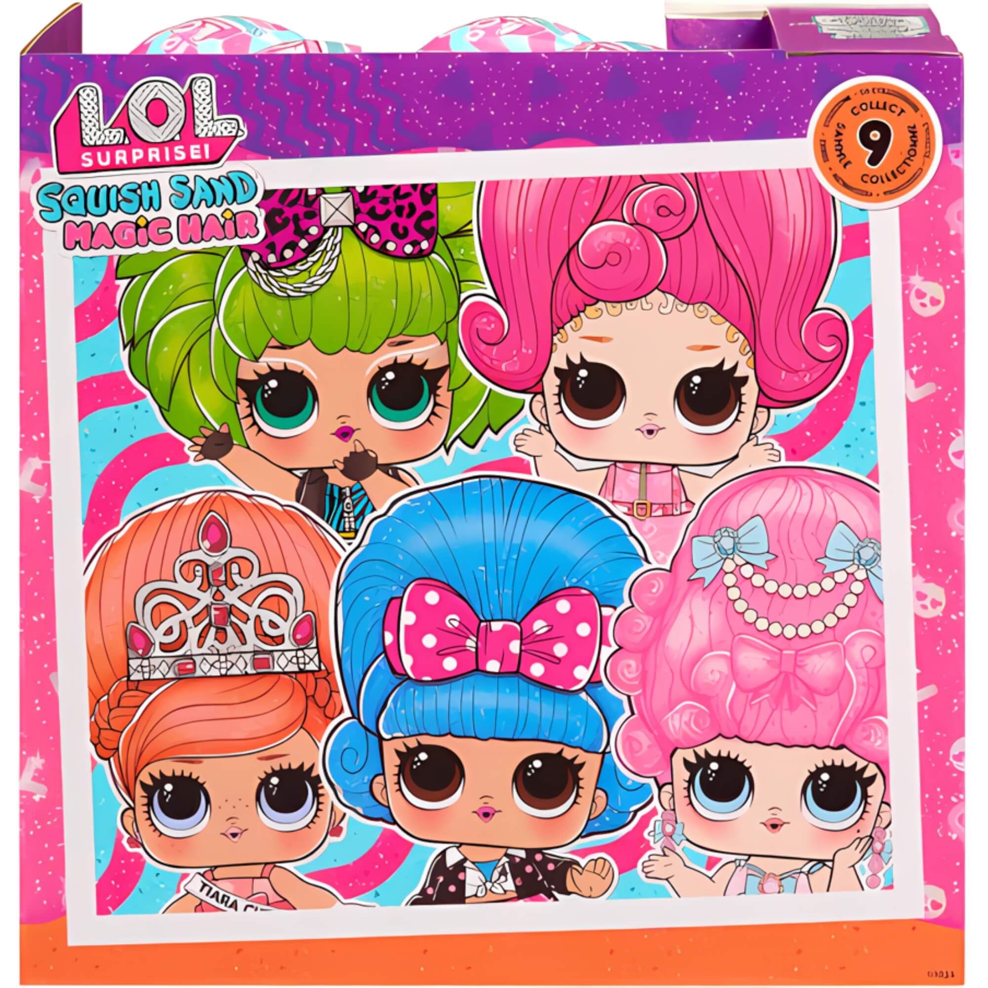 Boneca L.O.L Surprise Squish Sand Magic Hair Tots Sortida e Unitária MGA - 4222593188