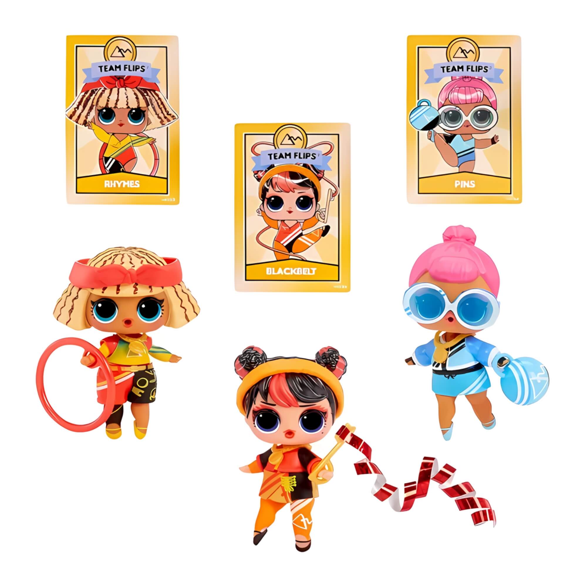 Boneca L.O.L Surprise All Star Sports Gymnastics in PDQ Sortida e Unitária MGA - 4222593317