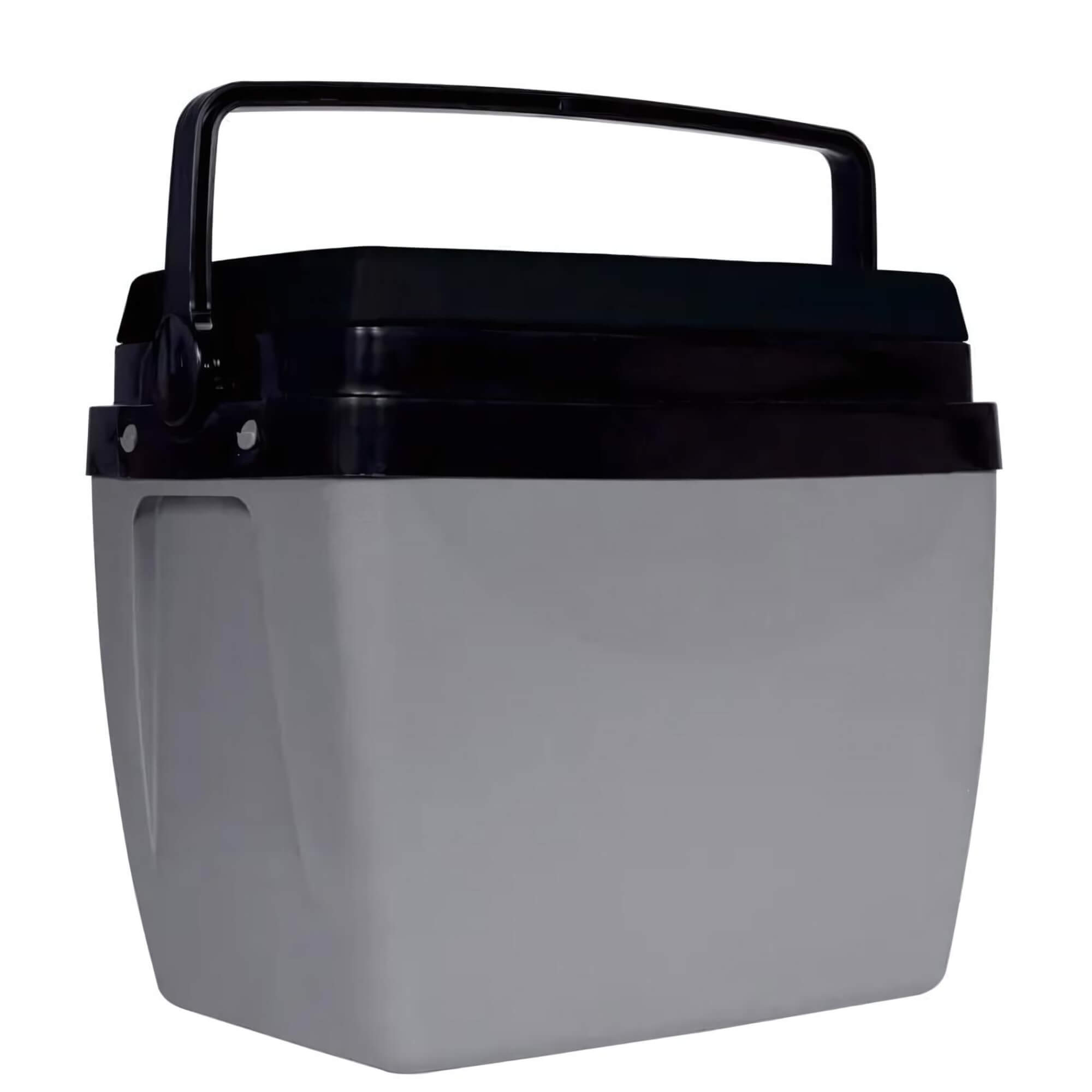 Caixa Térmica 34 Litros Cinza com Preto MOR - 25108167