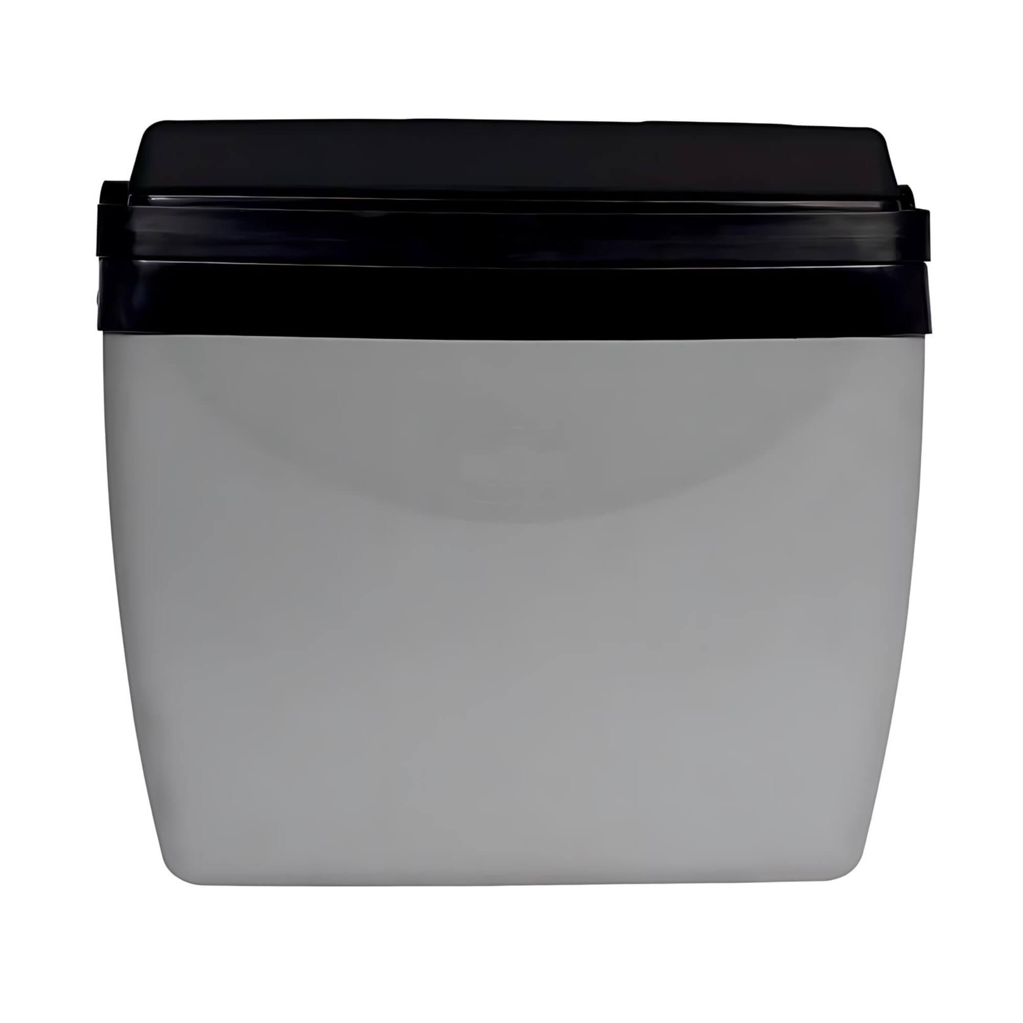 Caixa Térmica 34 Litros Cinza com Preto MOR - 25108167
