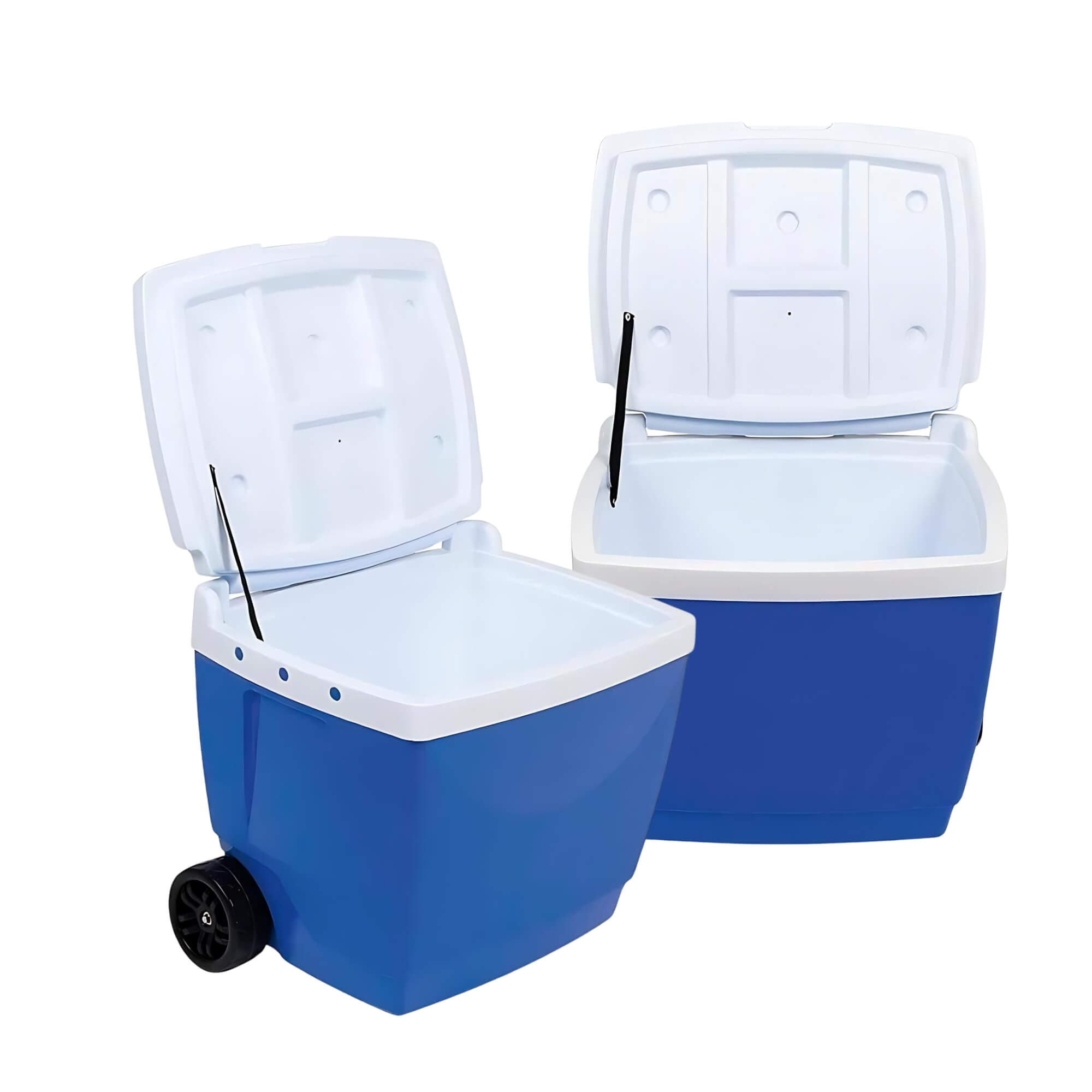 Caixa Térmica 42 Litros com Alça e Rodas Azul MOR - 25108221