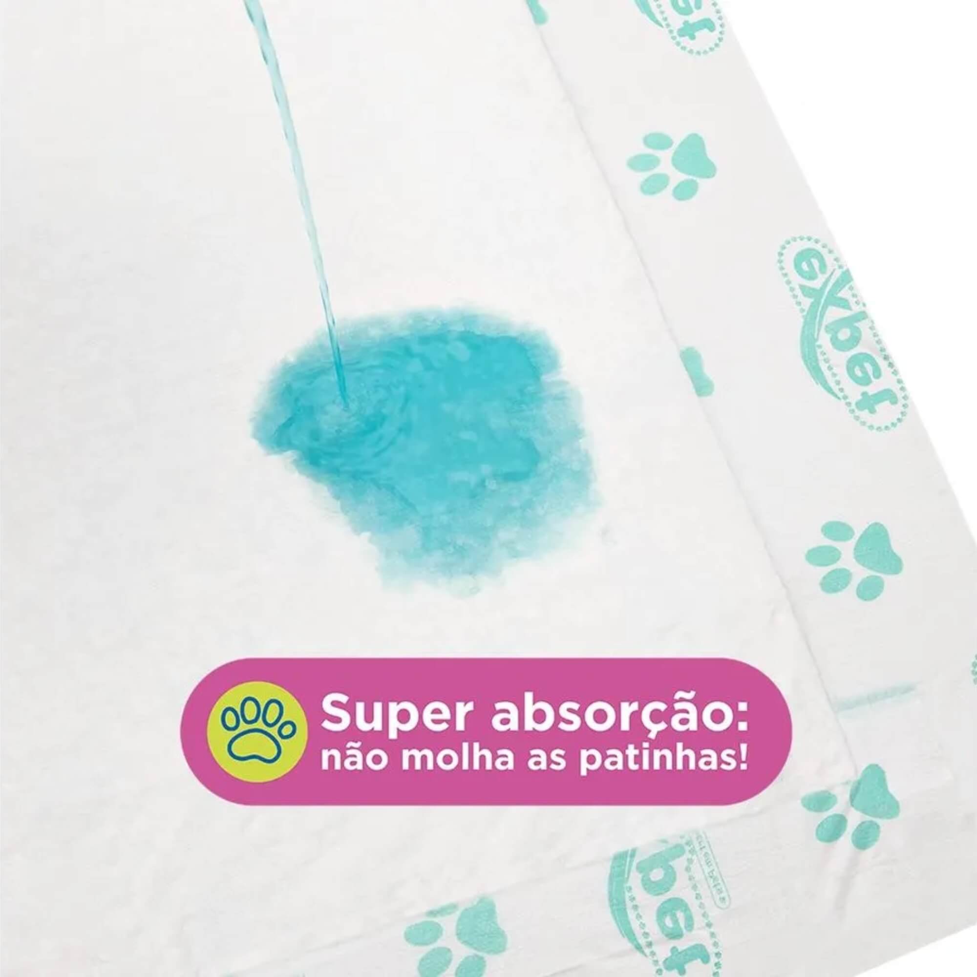 Tapete Higiênico Tutti Seco 30 unidades 80x60cm Blue Multilaser Mimo - 0205