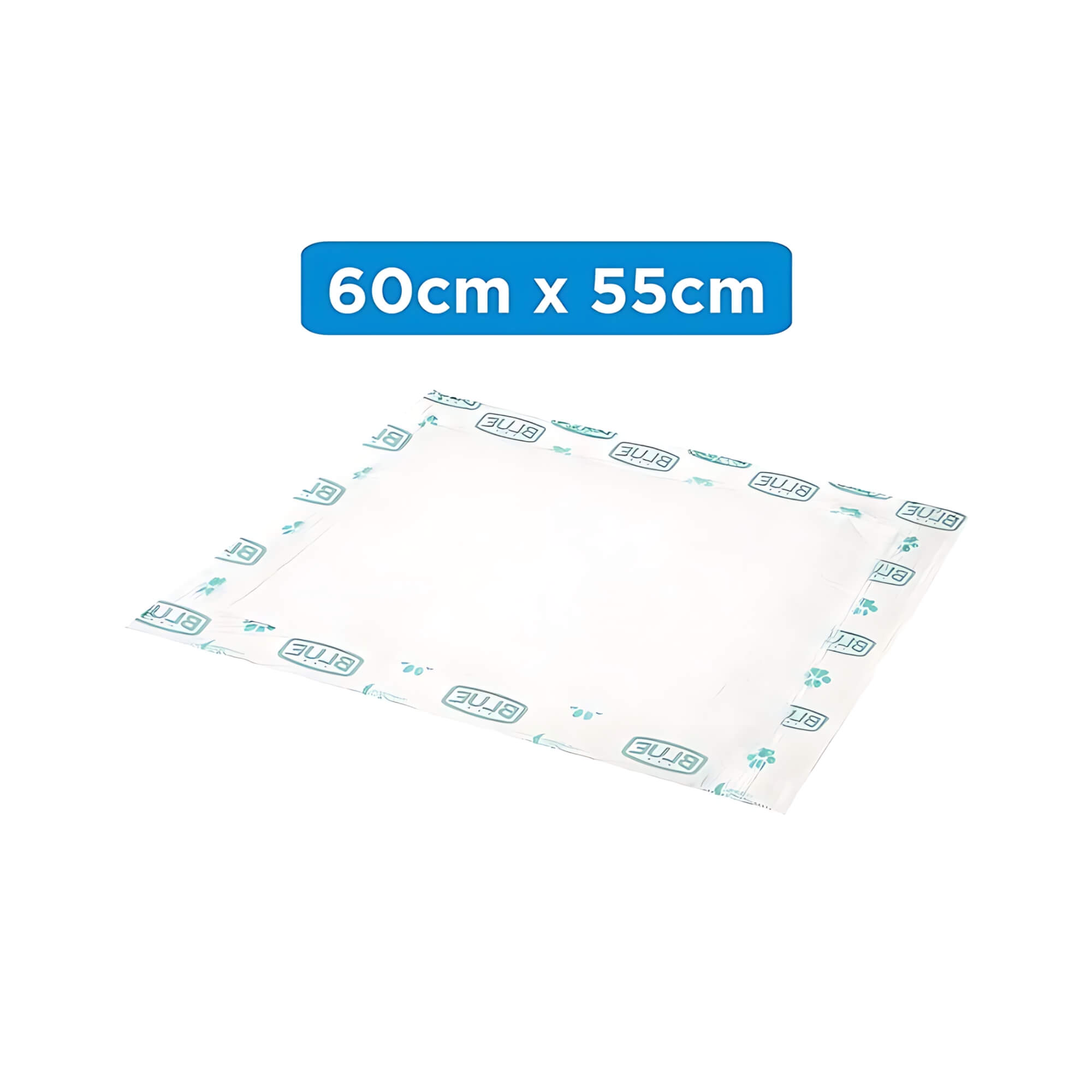 Tapete Higiênico Tico Pads 30 unidades 55x60cm Blue Multilaser Mimo - 0307