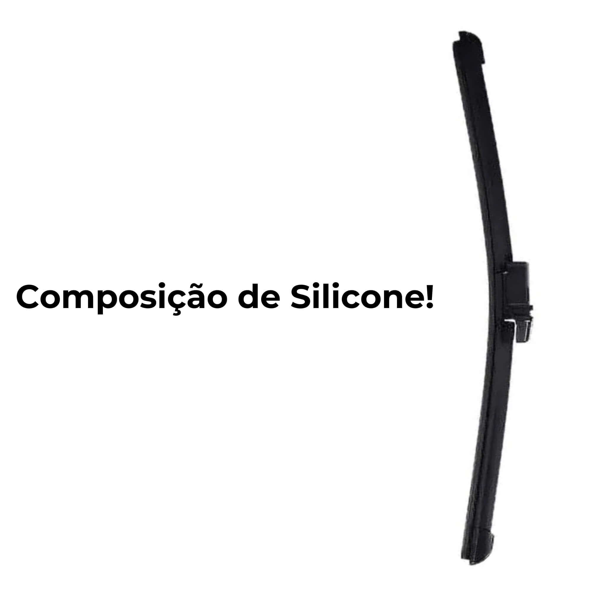 Palheta Limpadora de Silicone Universal 13" Polegadas Para Traseira do Veículo Tiger Auto - 0503013