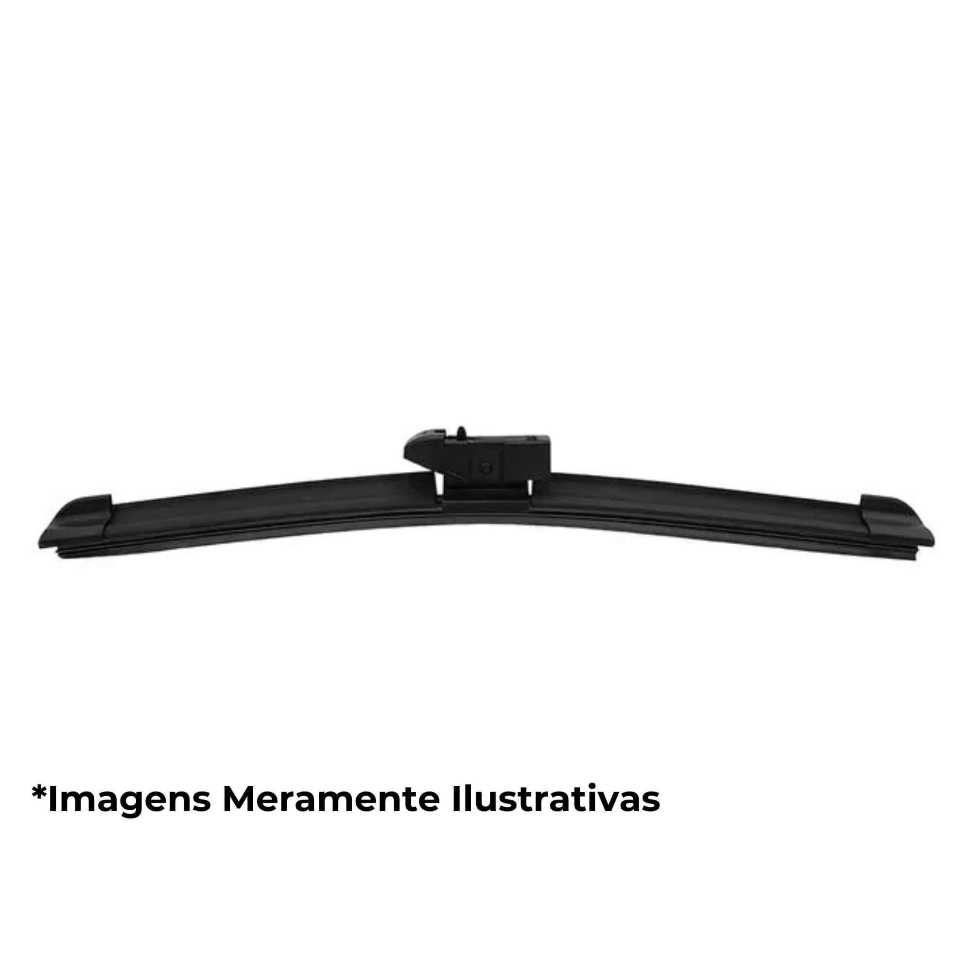 Palheta Limpadora de Silicone Universal 16" Polegadas Para Traseira do Veículo Tiger Auto - 0503016