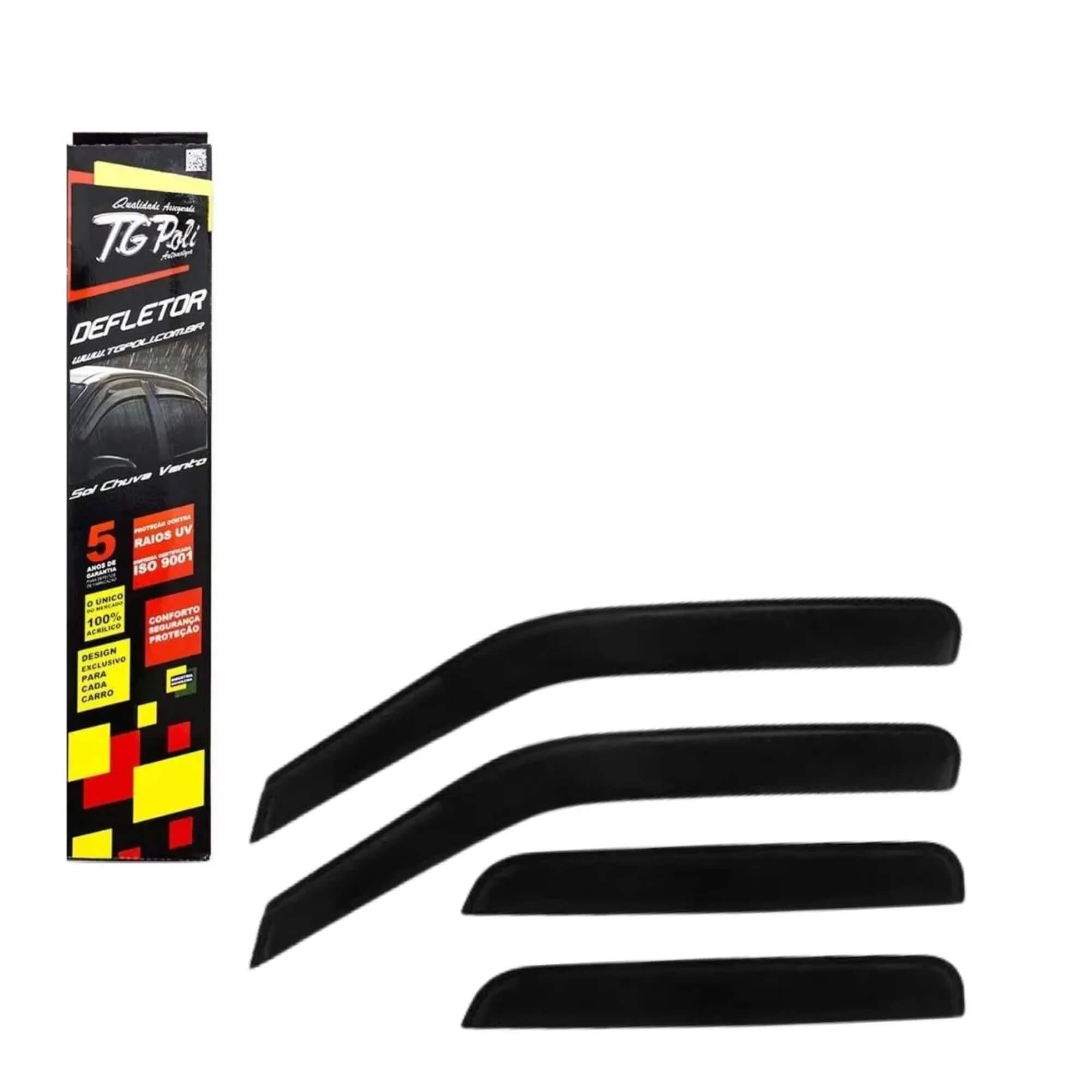 Calha de Chuva Slim para Kardian 2024/2025 4 Portas TG Poli - 29013