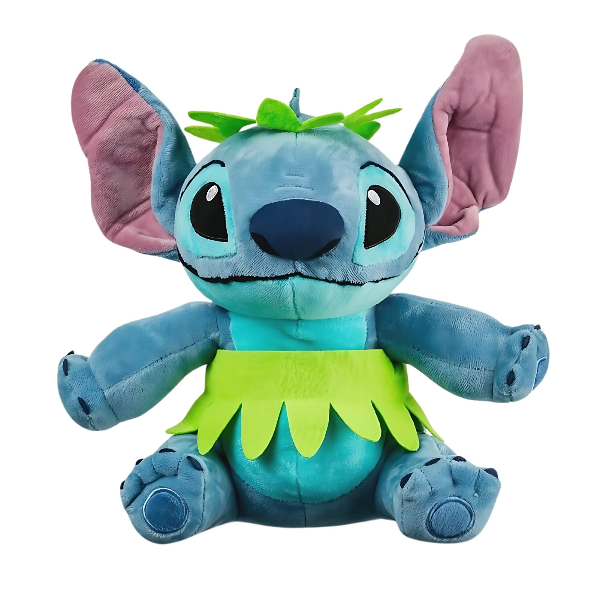 Pelúcia Stitch Hula Hula com Mecanismo Luz e Som 30cm Multikids - BR2199