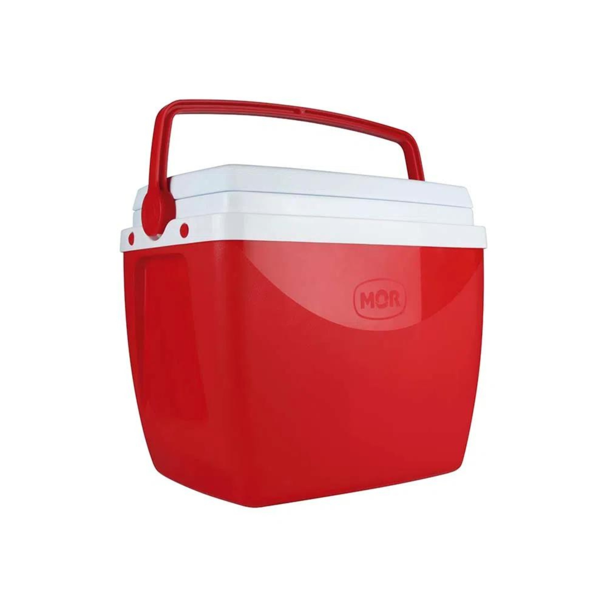 Caixa Térmica 1x Cooler 18 Litros Verão Praia Piscina - MOR Cor:Vermelho