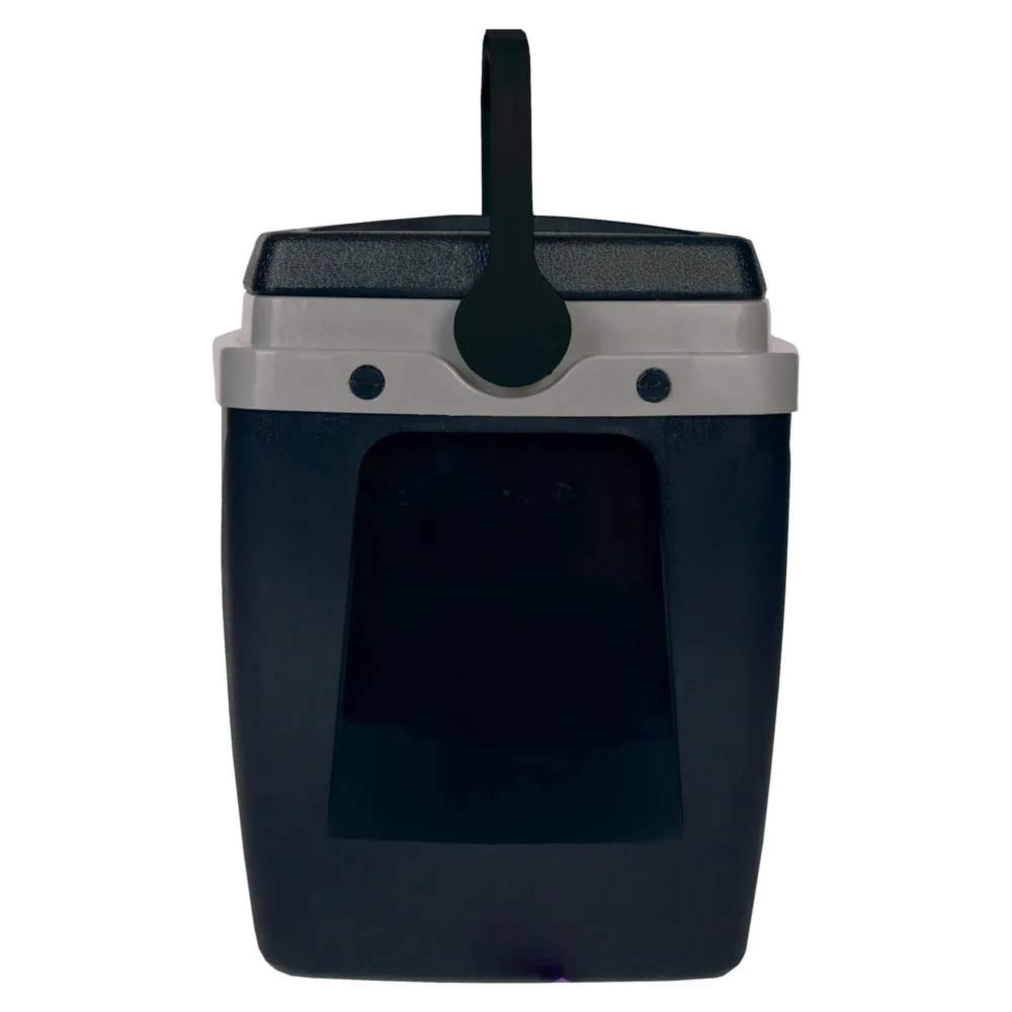 Caixa Térmica 1x Cooler 18 Litros Verão Praia Piscina - MOR Cor:Preto