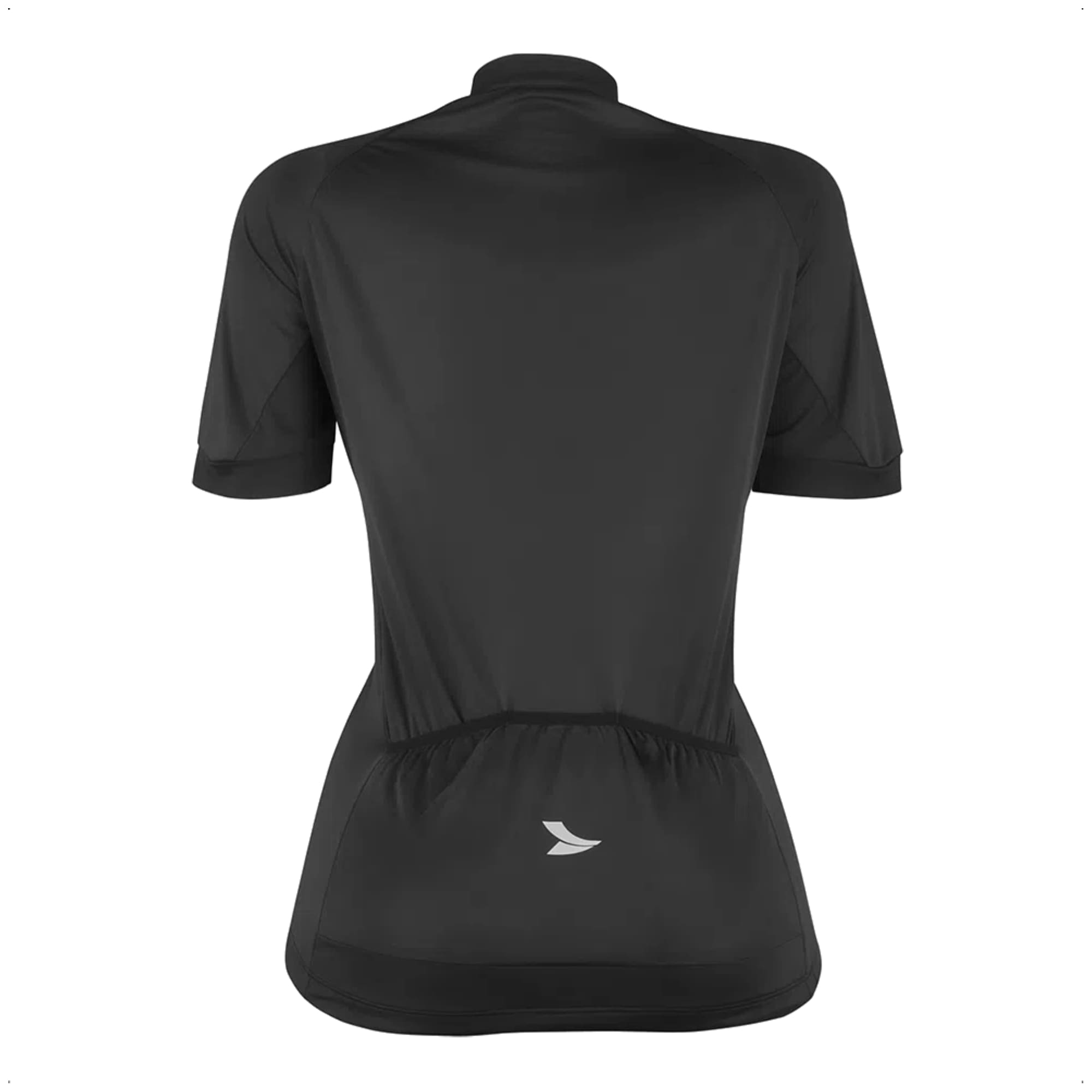 Camisa Ciclismo Feminina Preta Tamanho PP/P/M Zíper Dryfit Proteção UV30+ Corrida Treino Academia Musculação Atrio