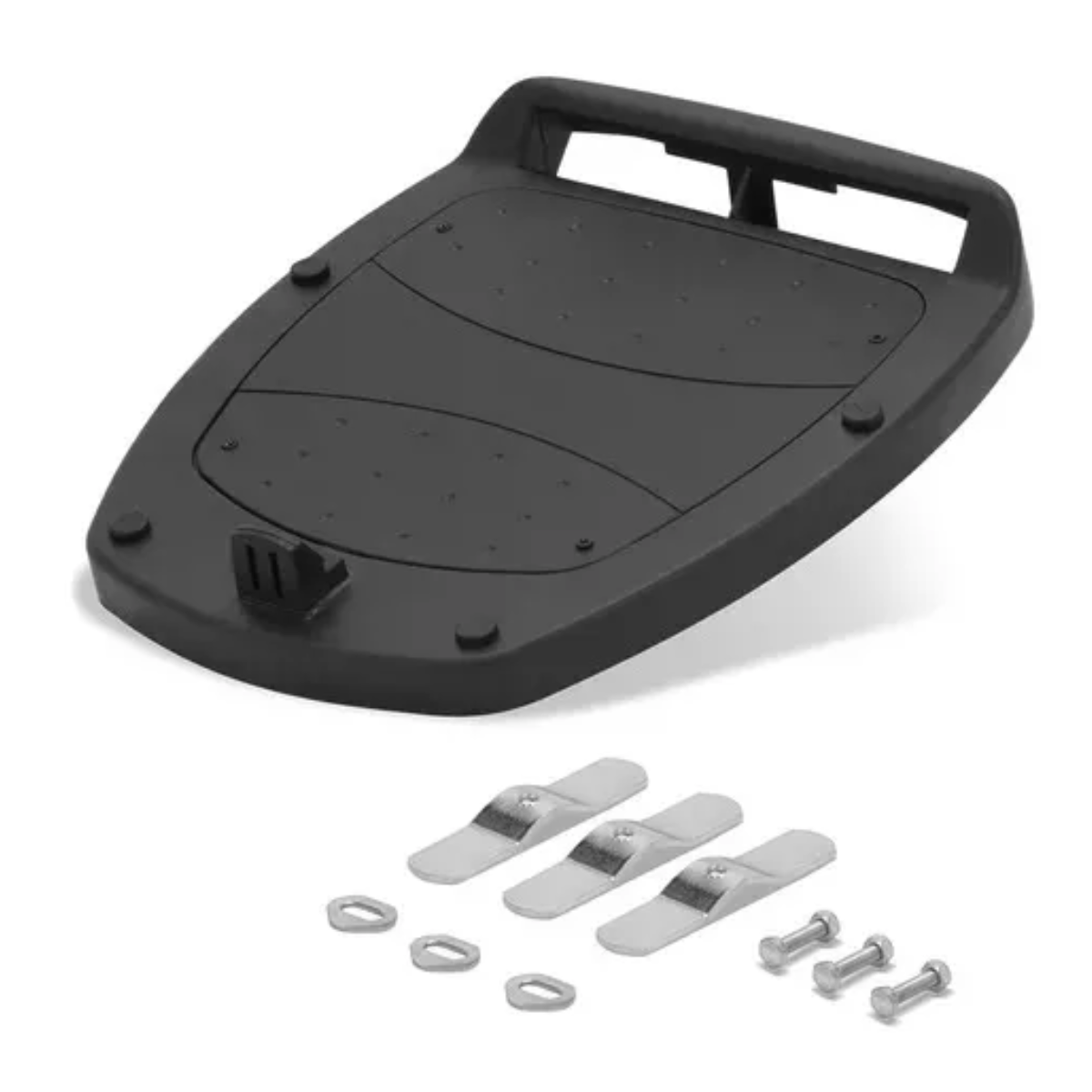 VAR Baú Bauleto Moto Traseiro 35 Litros Smart Box 4 Universal Preto Lente Fumê/Vermelho - Pro Tork Cor:Fumê