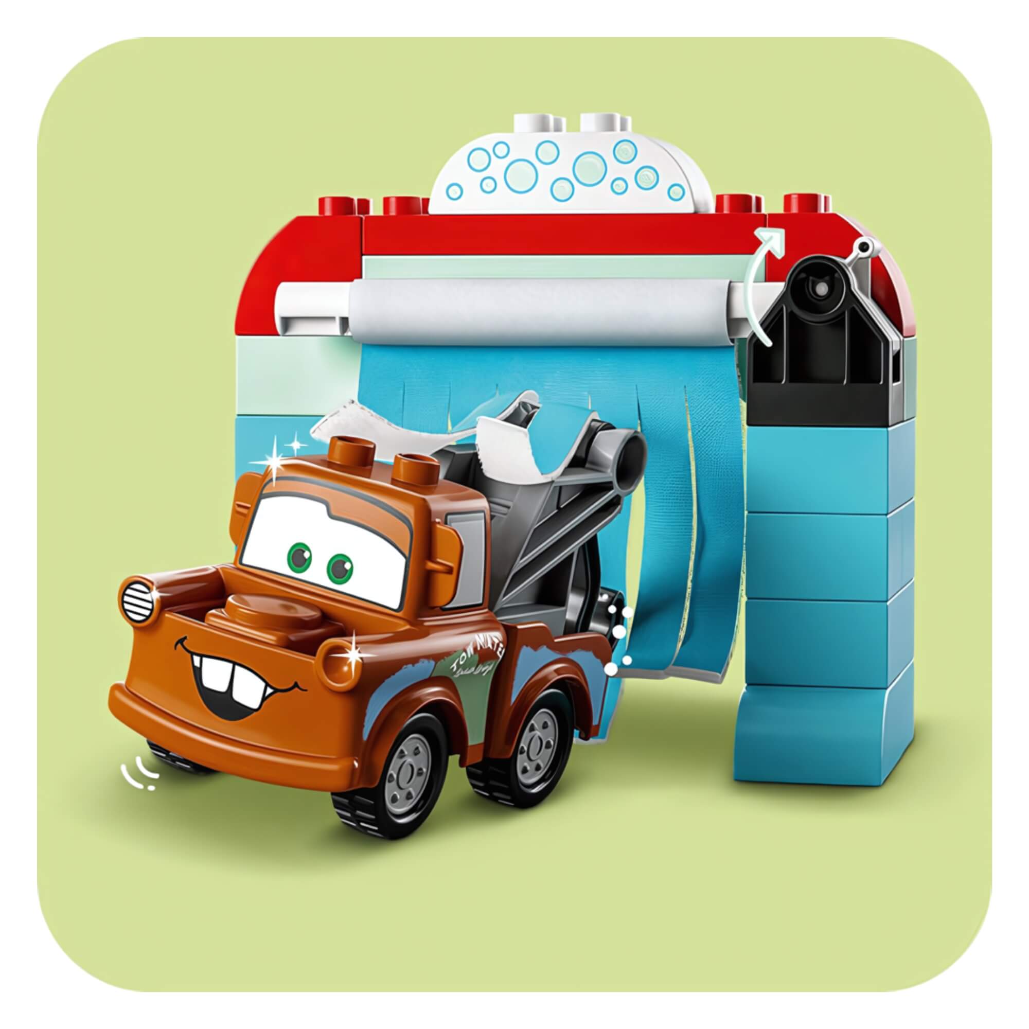 LEGO DUPLO Diversão No Lava-Jato Com Relâmpago McQueen e Mate 29 Peças - 4111110996