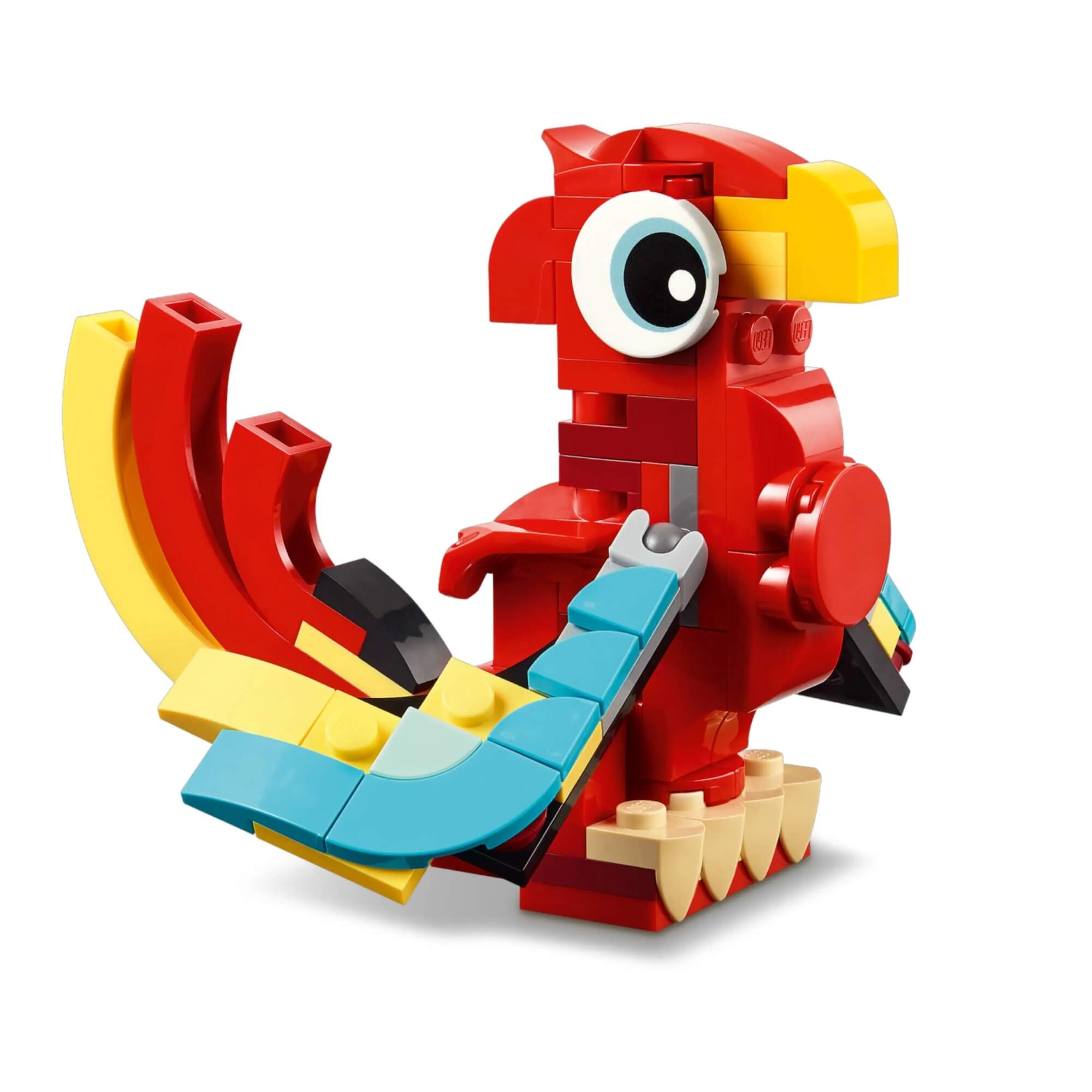 LEGO Creator 3 em 1 Dragão Vermelho/Fênix/Peixe 149 Peças - 4111131145
