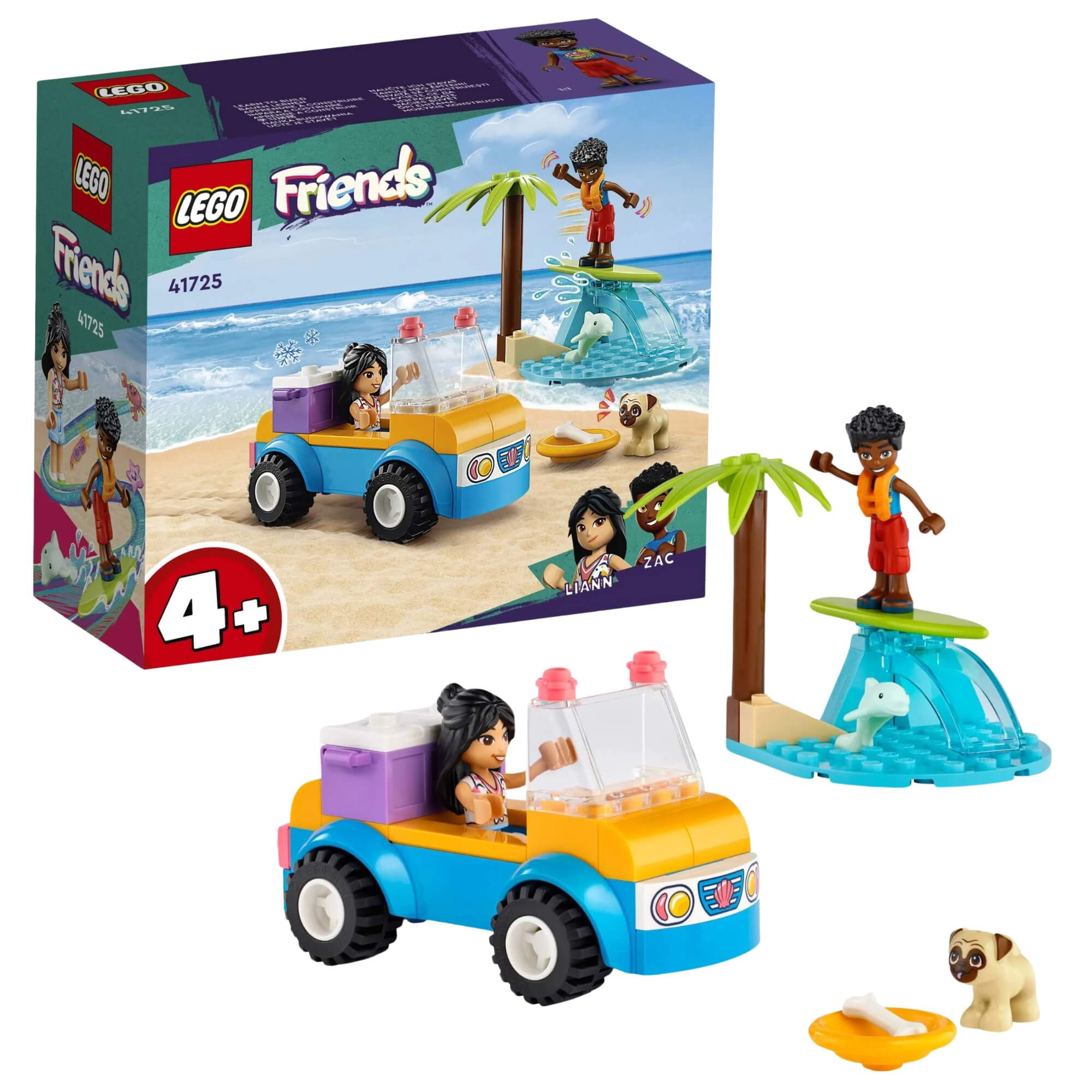 LEGO Friends Diversão com Buggy de Praia 61 Peças - 4111141725