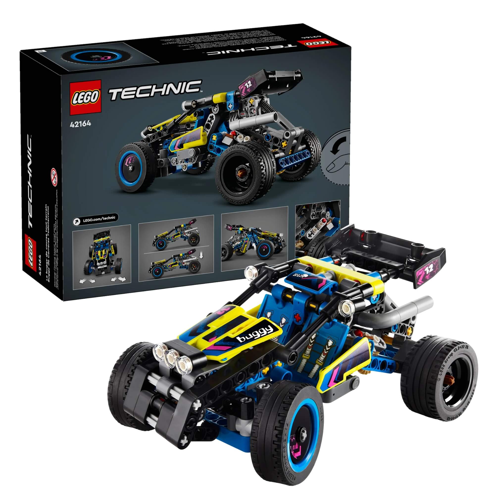LEGO Technic Buggy de Corrida Off-Road 219 Peças - 4111142164