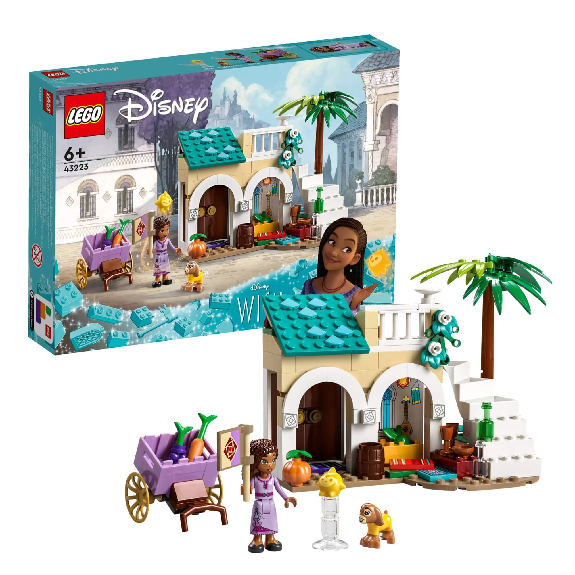 LEGO Disney Asha na Cidade de Rosas 154 Peças - 4111143223
