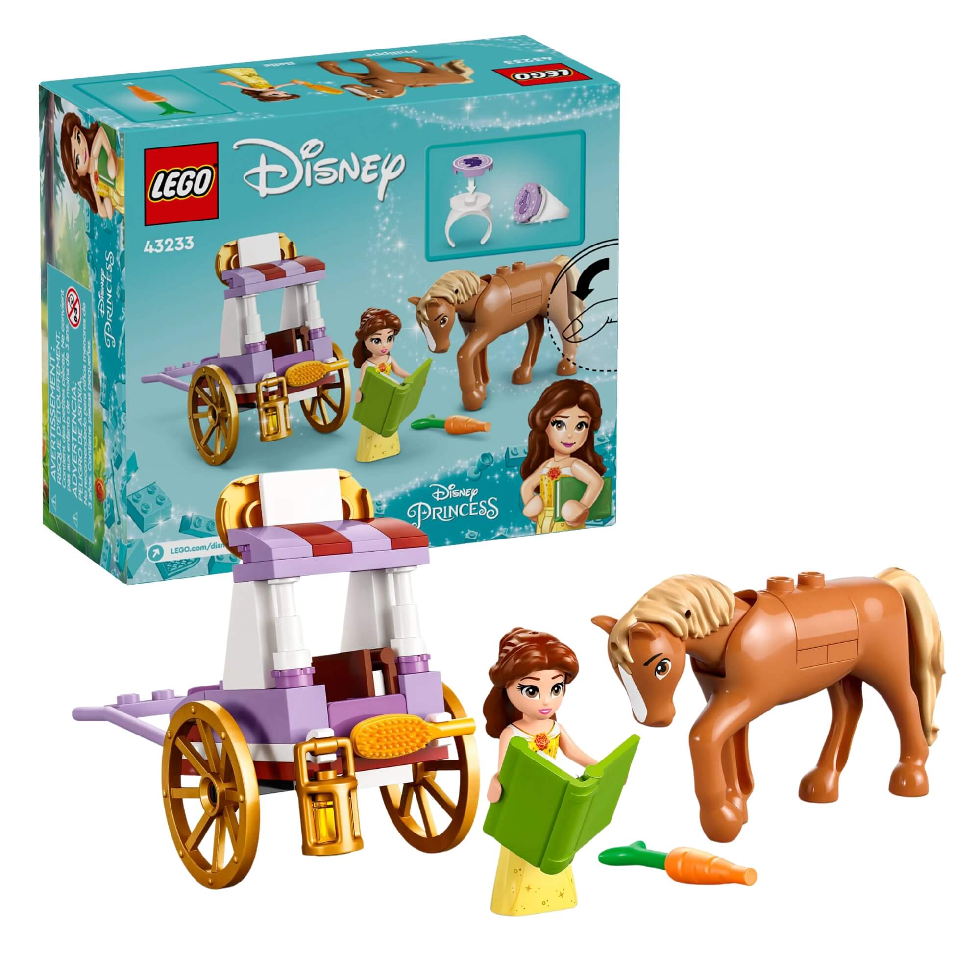 LEGO Disney Carruagem de Histórias da Bela 62 Peças - 4111143233