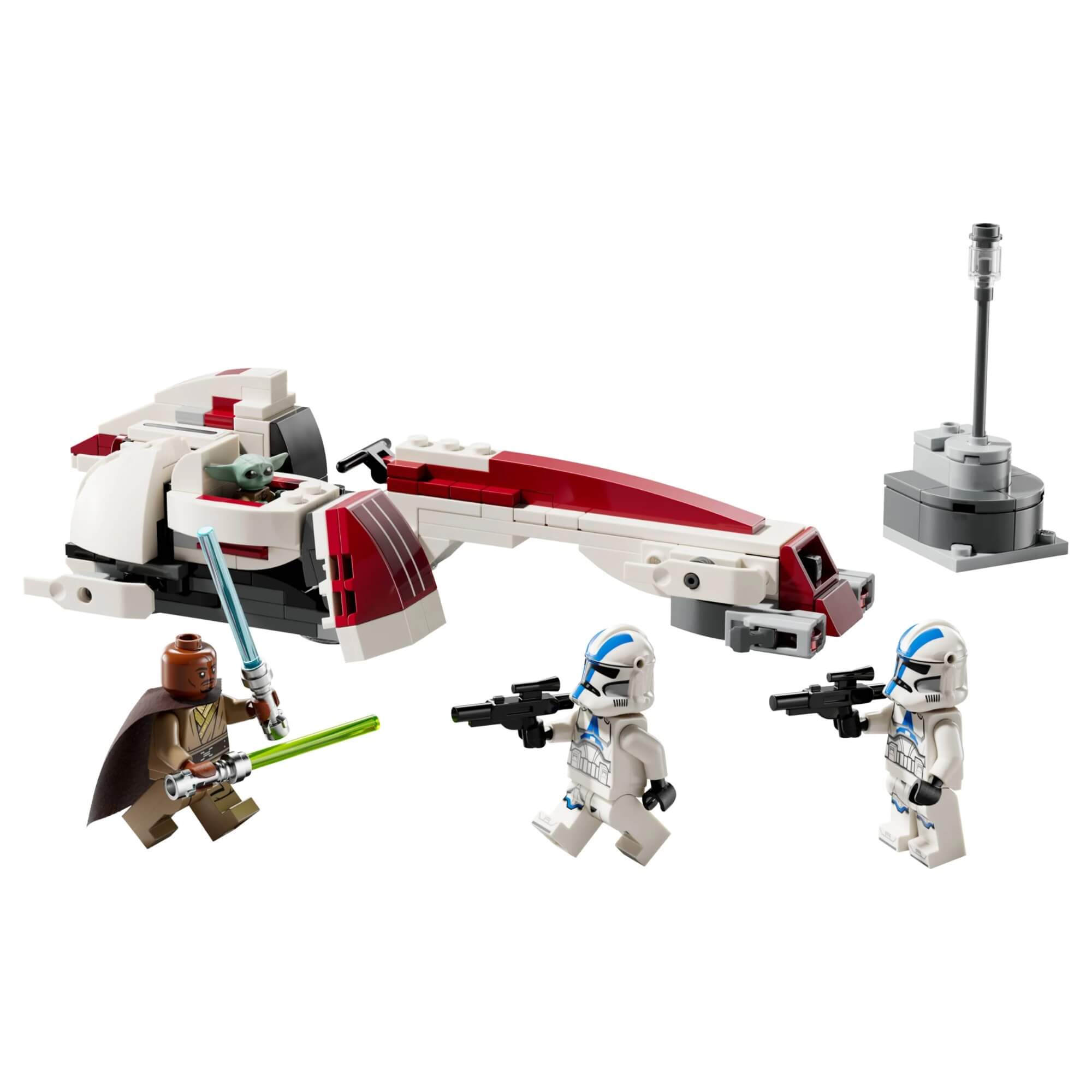 LEGO Star Wars - Fuga do Speeder BARC 221 Peças - 4111175378