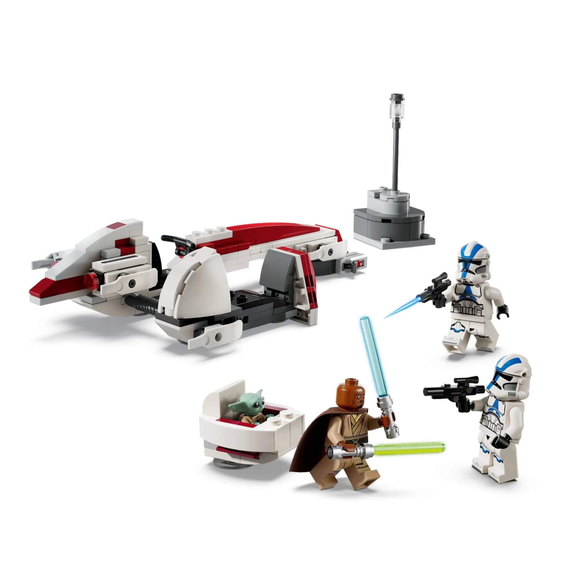 LEGO Star Wars - Fuga do Speeder BARC 221 Peças - 4111175378