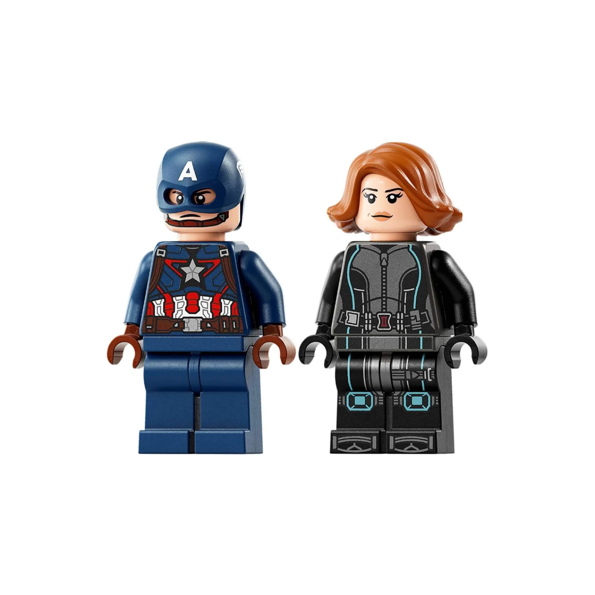 LEGO Marvel Motocicletas da Viúva Negra e do Capitão América 130 peças - 4111176260