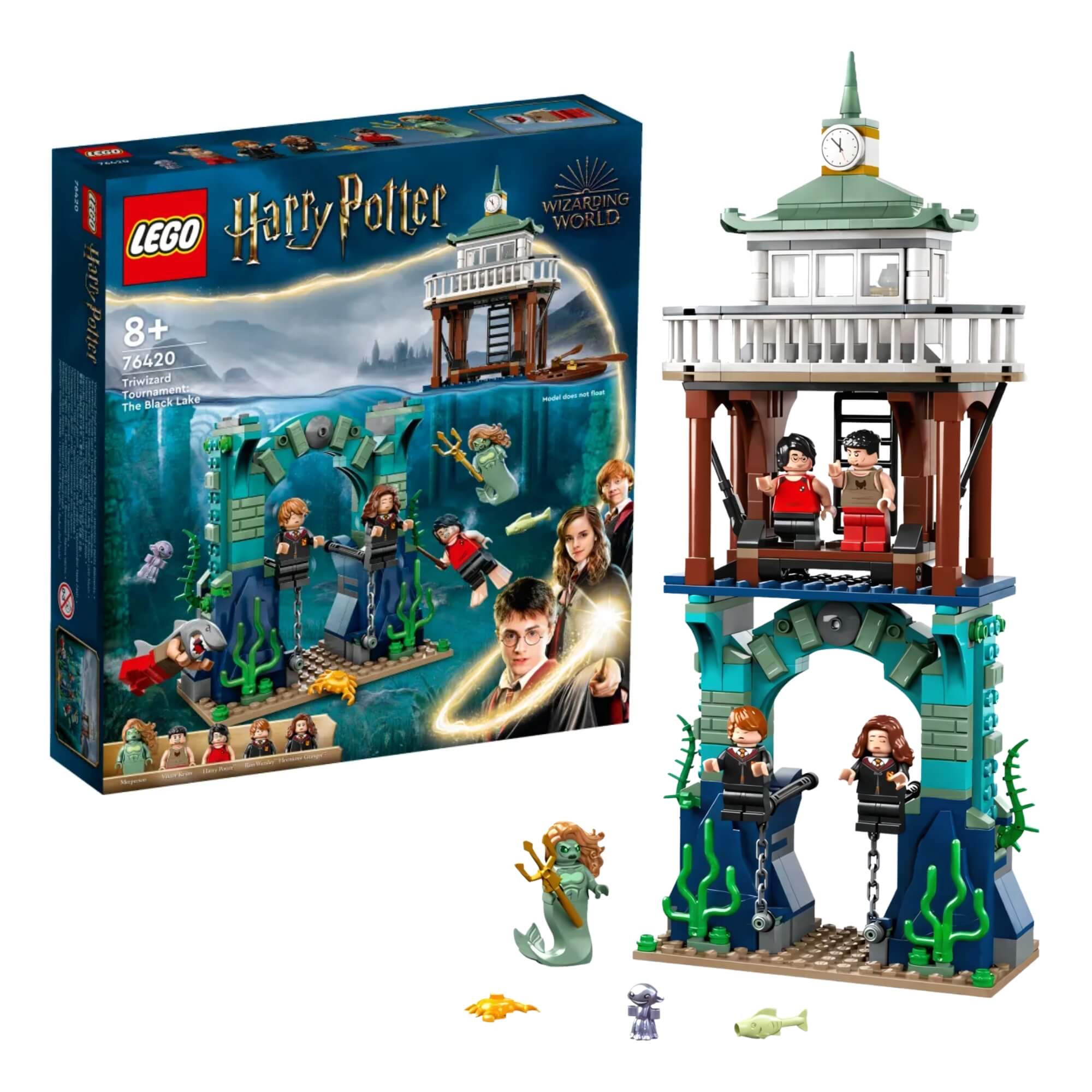 LEGO Harry Potter Torneio Tribuxo: O Lago Negro 349 peças - 4111176420