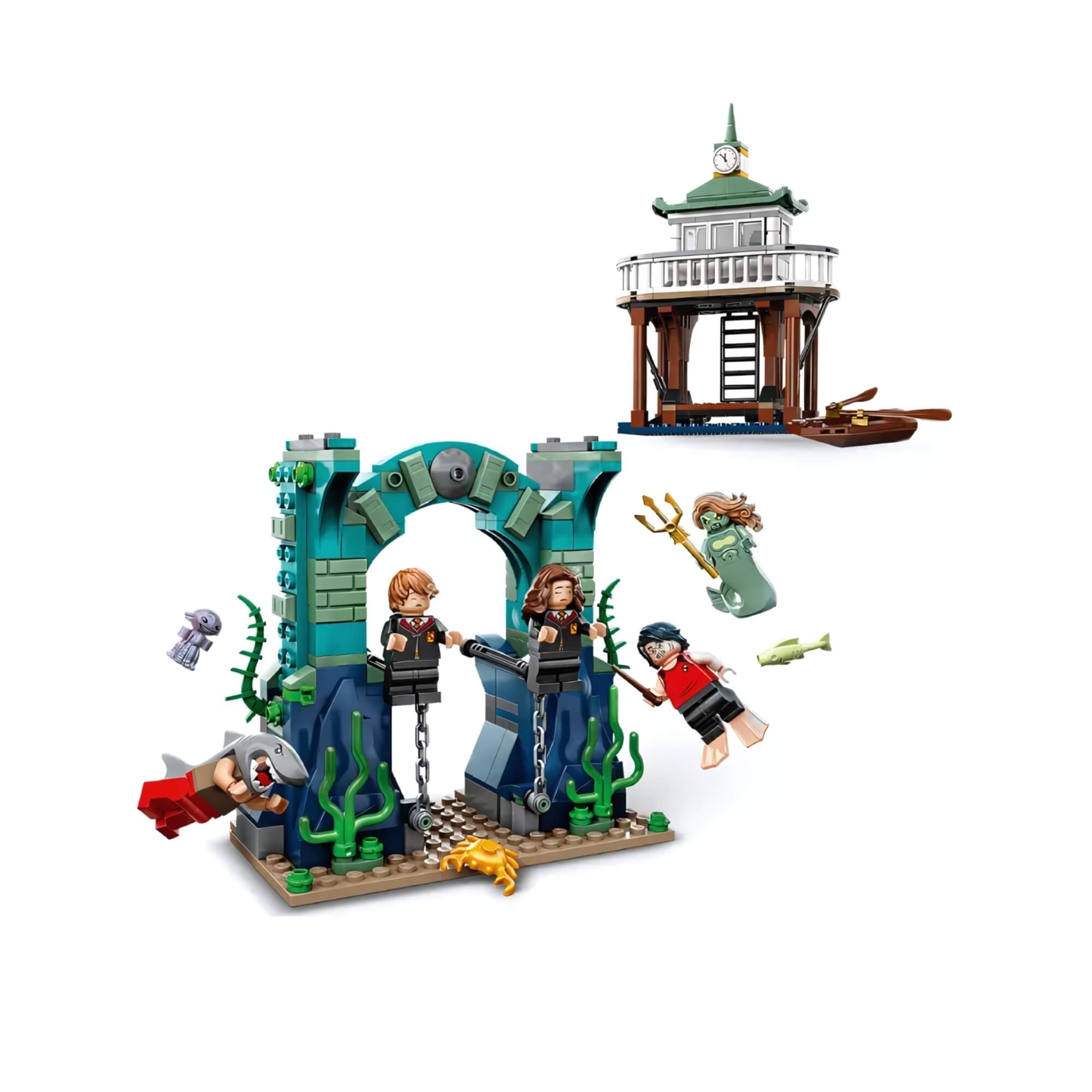 LEGO Harry Potter Torneio Tribuxo: O Lago Negro 349 peças - 4111176420