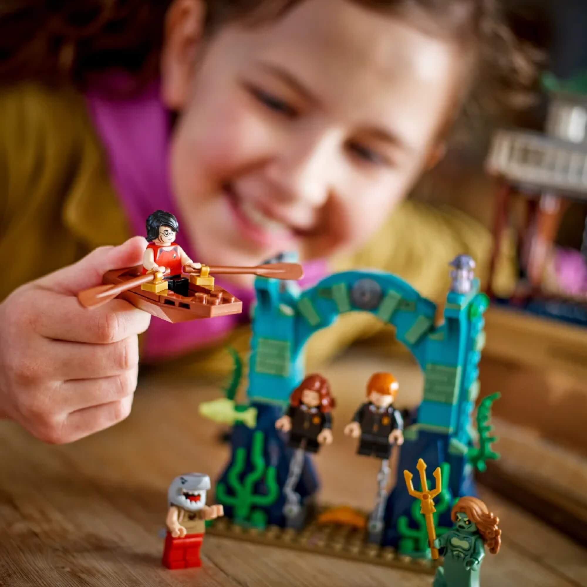 LEGO Harry Potter Torneio Tribuxo: O Lago Negro 349 peças - 4111176420