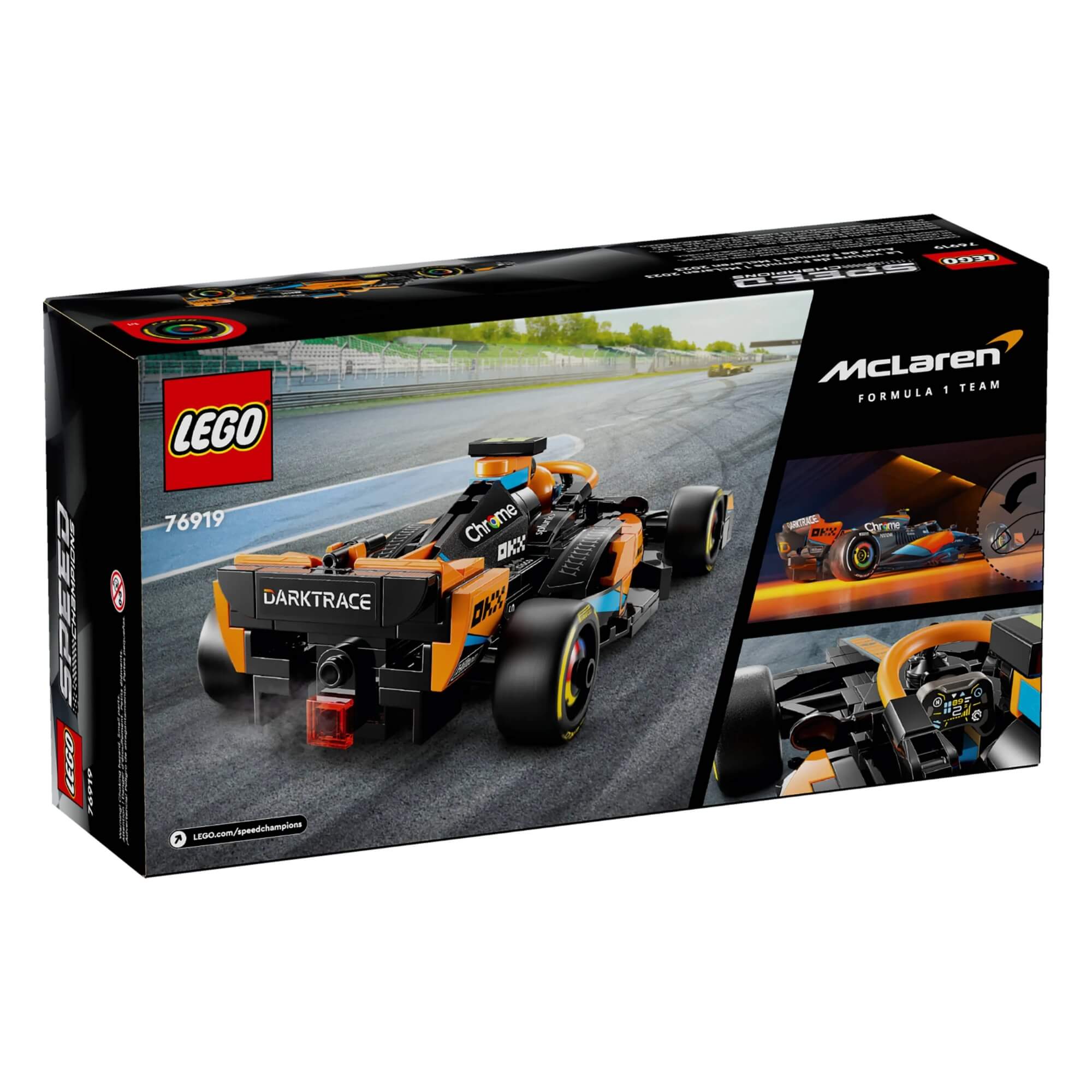 LEGO Speed Champions Carro de Corrida de Fórmula 1 da McLaren 2023 245 peças - 4111176919