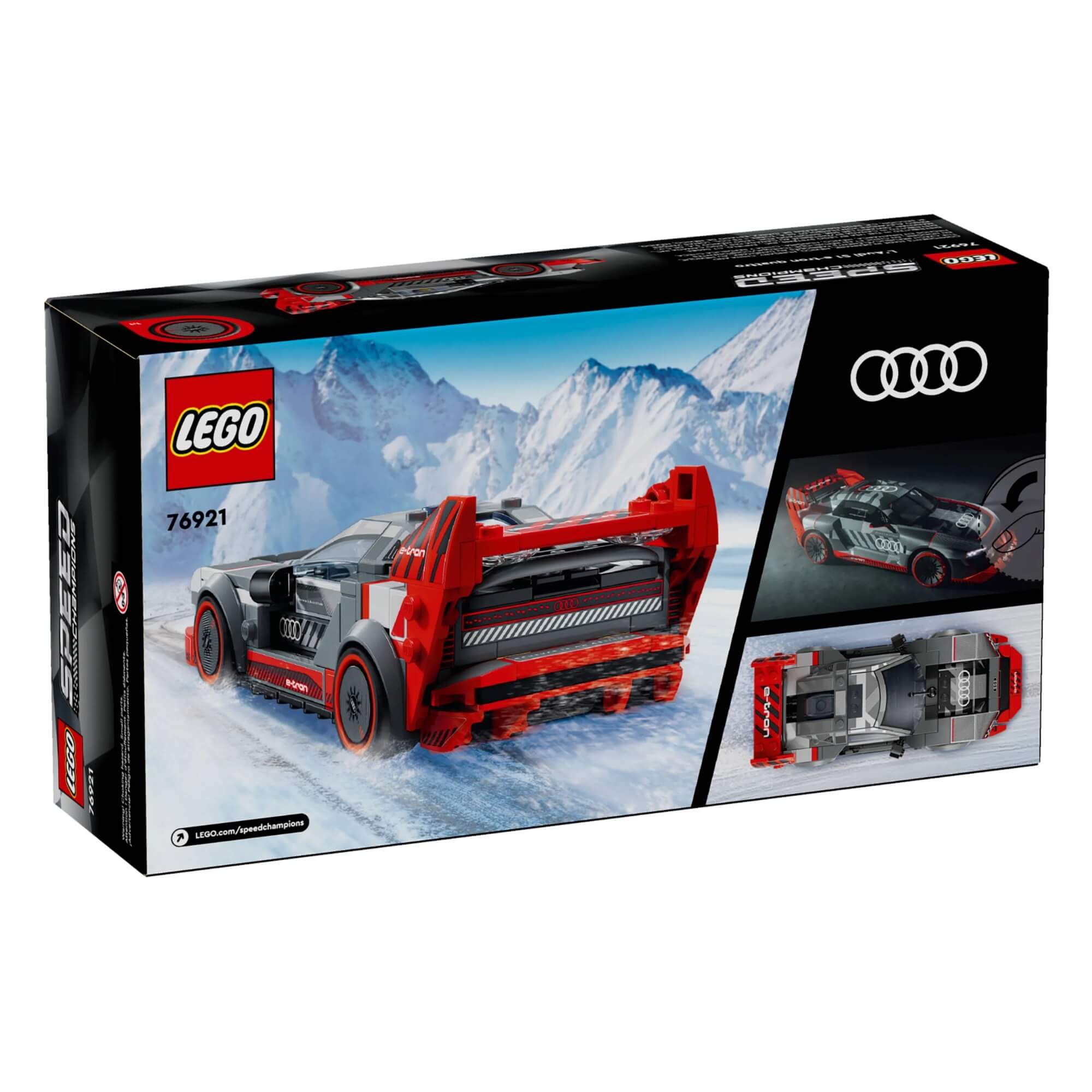 LEGO Speed Champions Carro de Corrida Audi S1 E-Tron Quattro 274 Peças - 4111176921