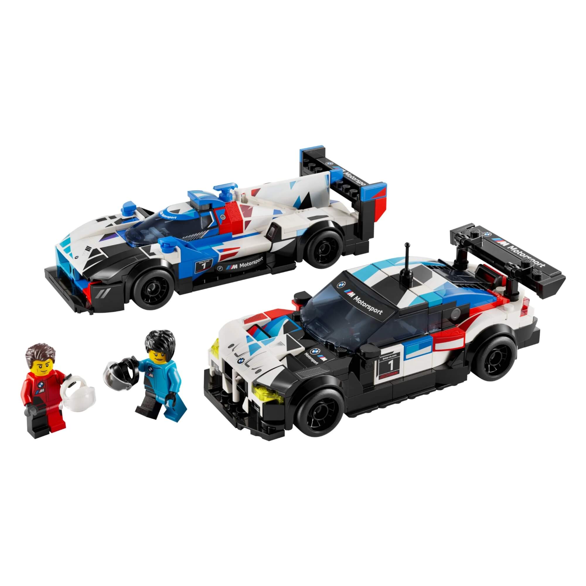 LEGO Speed Champions Carros de Corrida BMW M4 GT3 e BMW M Híbrido V8 676 Peças - 4111176922