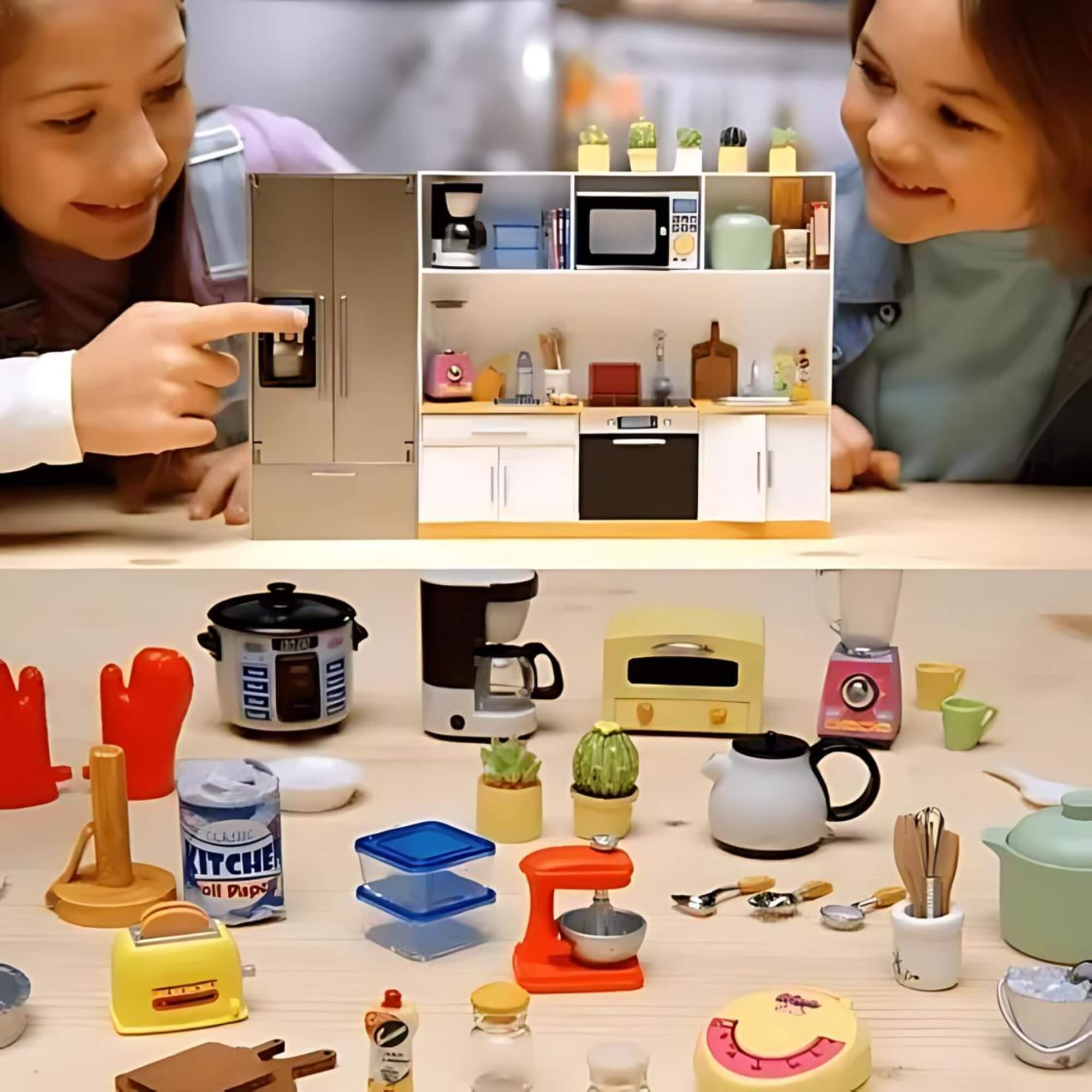 Brinquedo Mini World Playset Cozinha Mini Mundo Multikids - BR1774