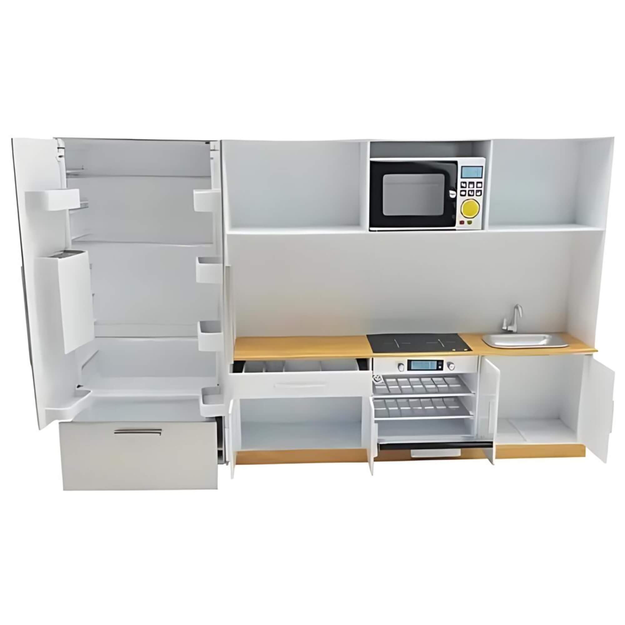 Brinquedo Mini World Playset Cozinha Mini Mundo Multikids - BR1774
