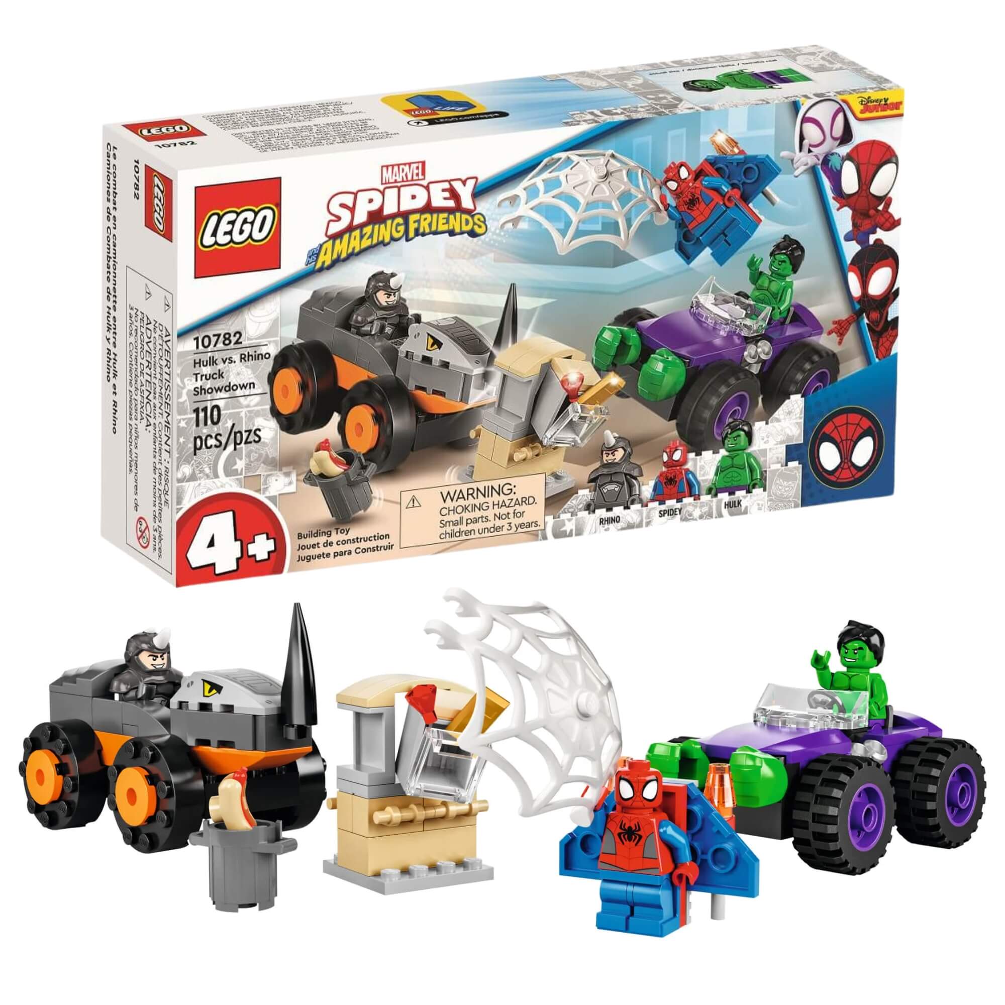 LEGO Marvel Confronto Hulk contra Rinoceronte - 4111110782