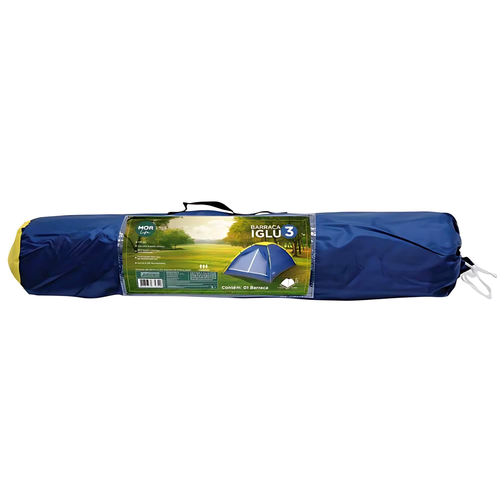 Barraca Camping Acampamento Iglu Azul 3 Pessoas MOR - 409034