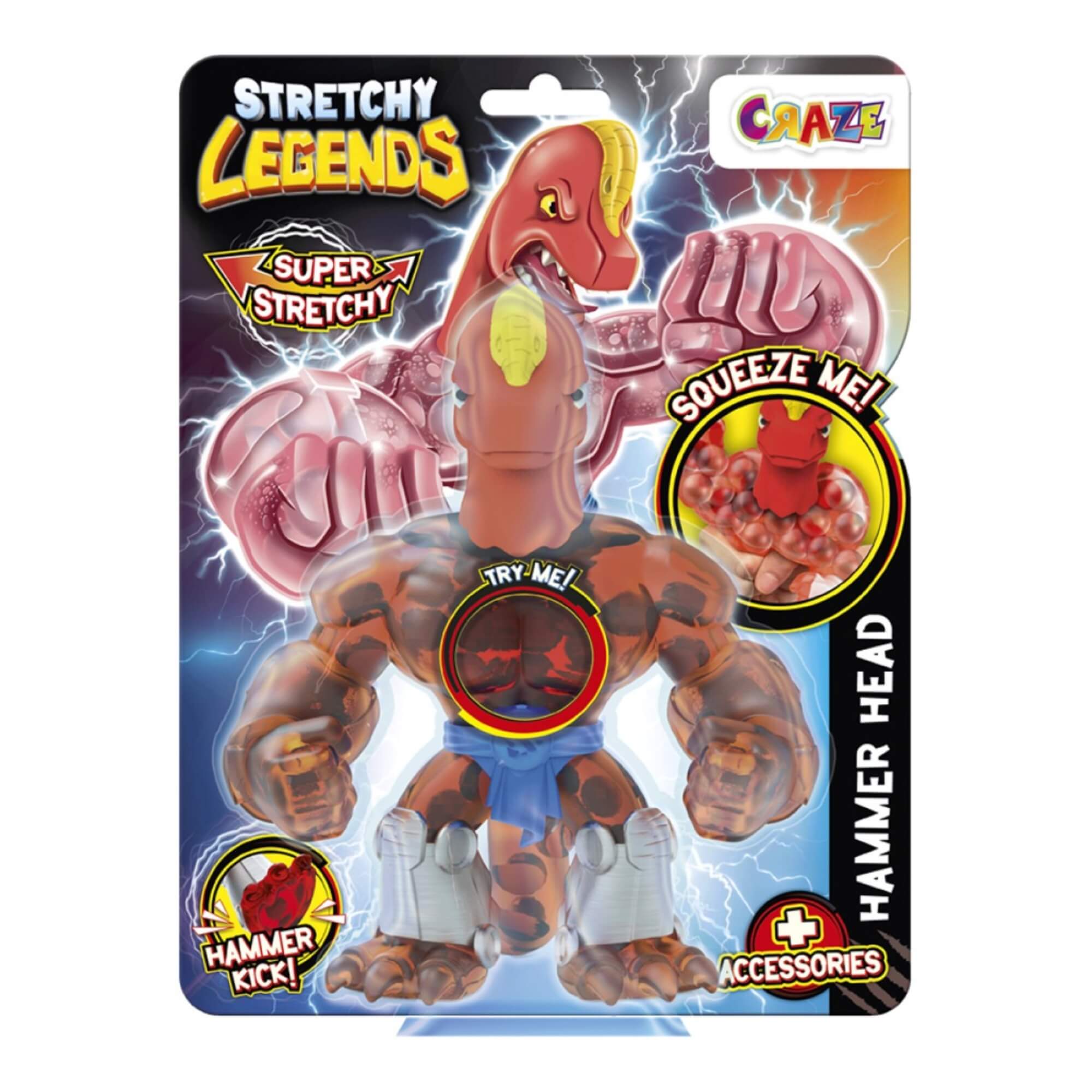 Figura Elástica Stretch Legends Modelo Sortido e Unitário Multikids - BR1737